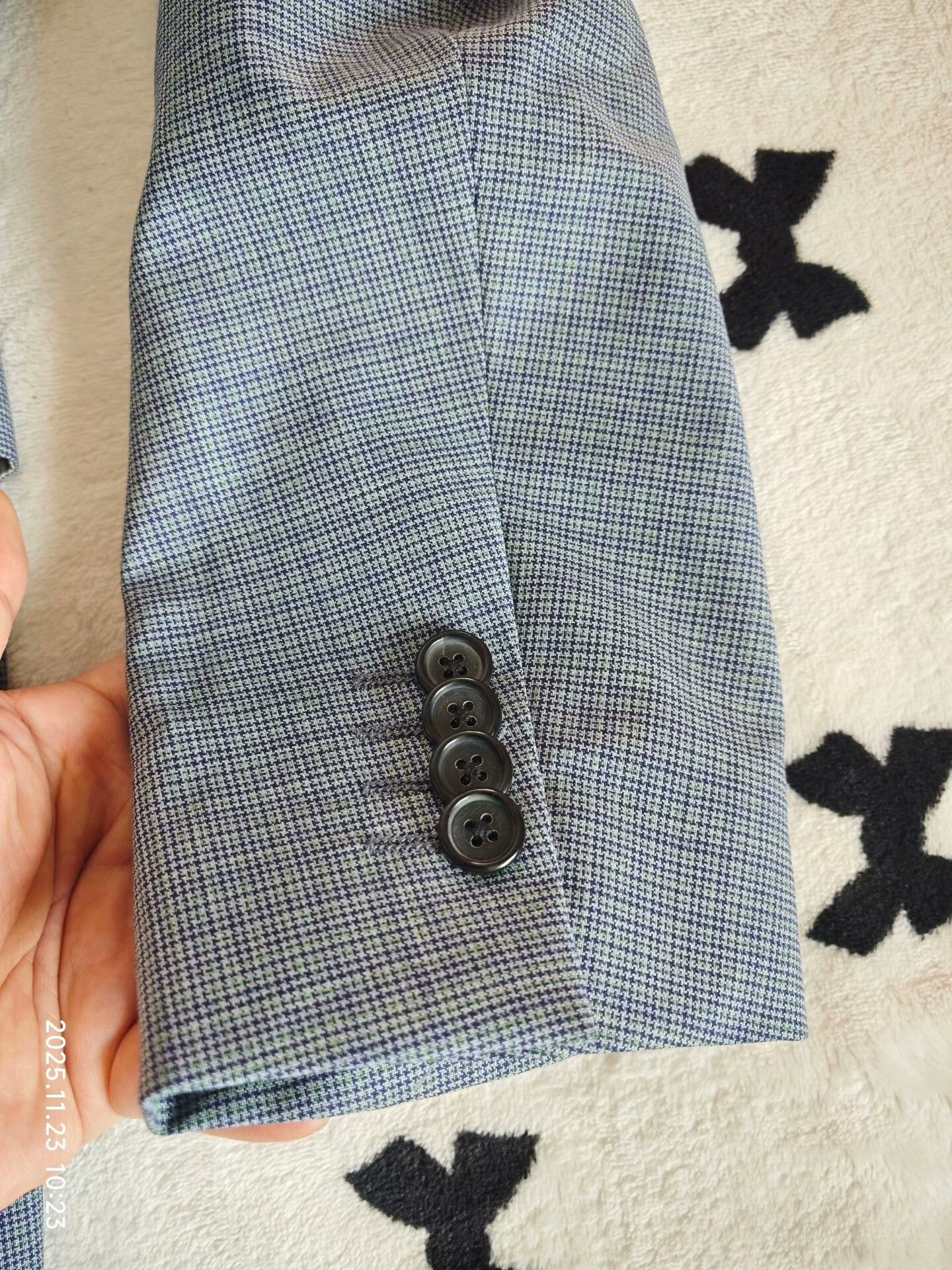 Paul Smith Paul Smith Men's Wool Suit Size US S / EU 44-46 / 1 - 8 Thumbnail