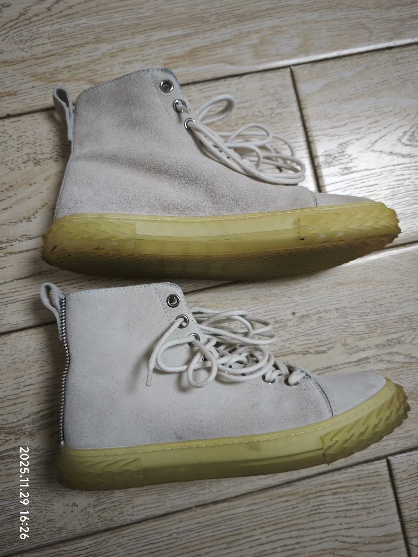 Giuseppe Zanotti Giuseppe Zanotti Men's High-Top Shoes Size US 8 / EU 41 - 2 Thumbnail