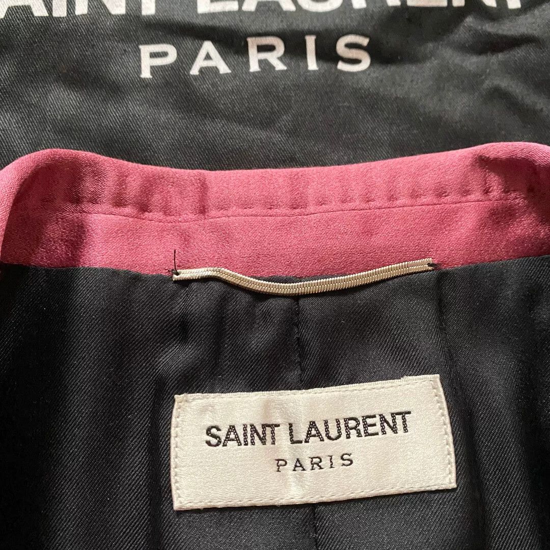 Saint Laurent Paris Saint Laurent 2016 Runway Pink Shawl Blazer Size US L / EU 52-54 / 3 - 2 Thumbnail