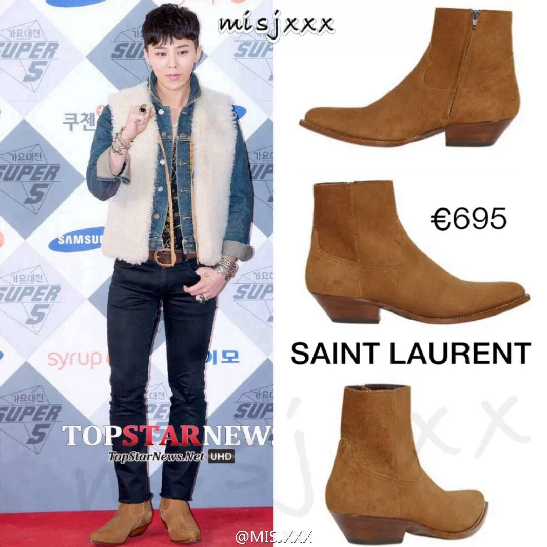 Saint Laurent Paris Saint Laurent SS15 Suede Boots GD Style Size US 10 / EU 43 - 6 Thumbnail