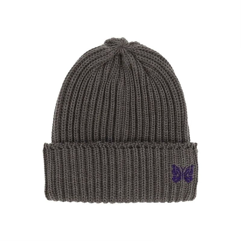 Needles NEEDLES Wool Butterfly Embroidered Watch Cap Size ONE SIZE - 6 Thumbnail
