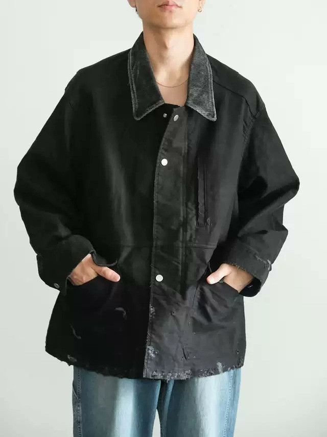 ANACHRONORM ANCELLM Moleskin Work Jacket Size US M / EU 48-50 / 2 - 4 Thumbnail