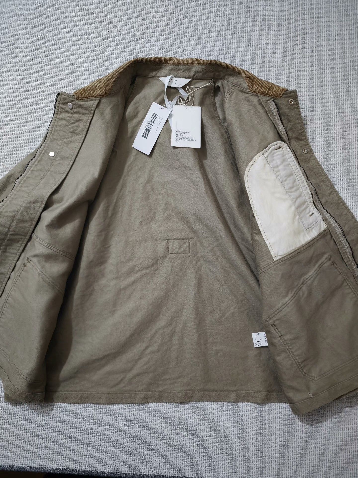ANACHRONORM ANCELLM Moleskin Work Jacket Size US M / EU 48-50 / 2 - 6 Thumbnail