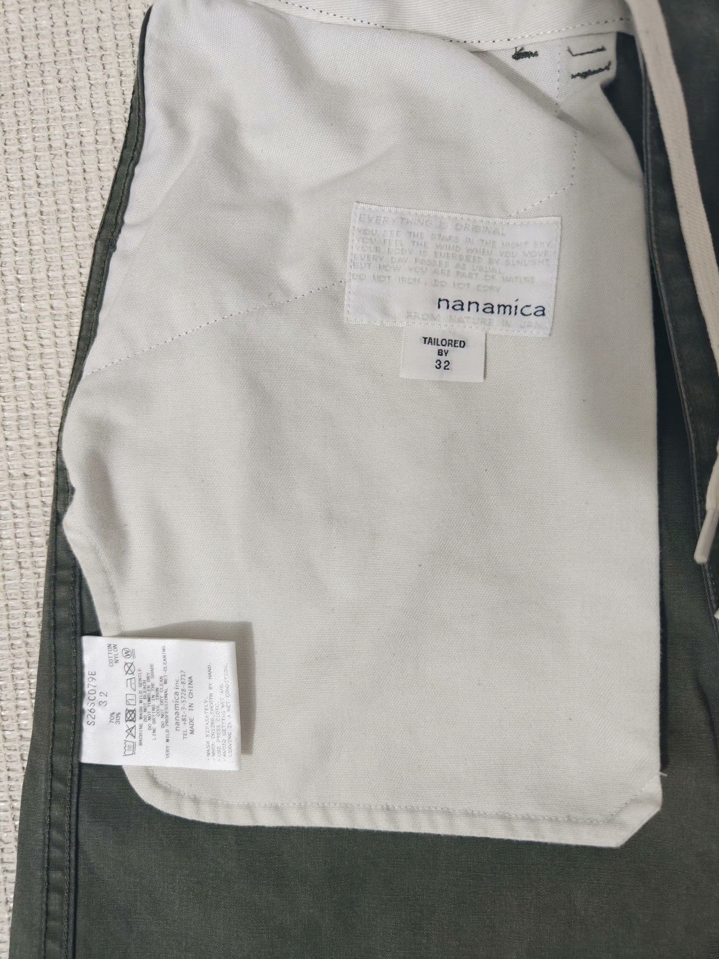 Nanamica NANAMICA Field Straight-Leg Pants Size US 32 / EU 48 - 7 Thumbnail