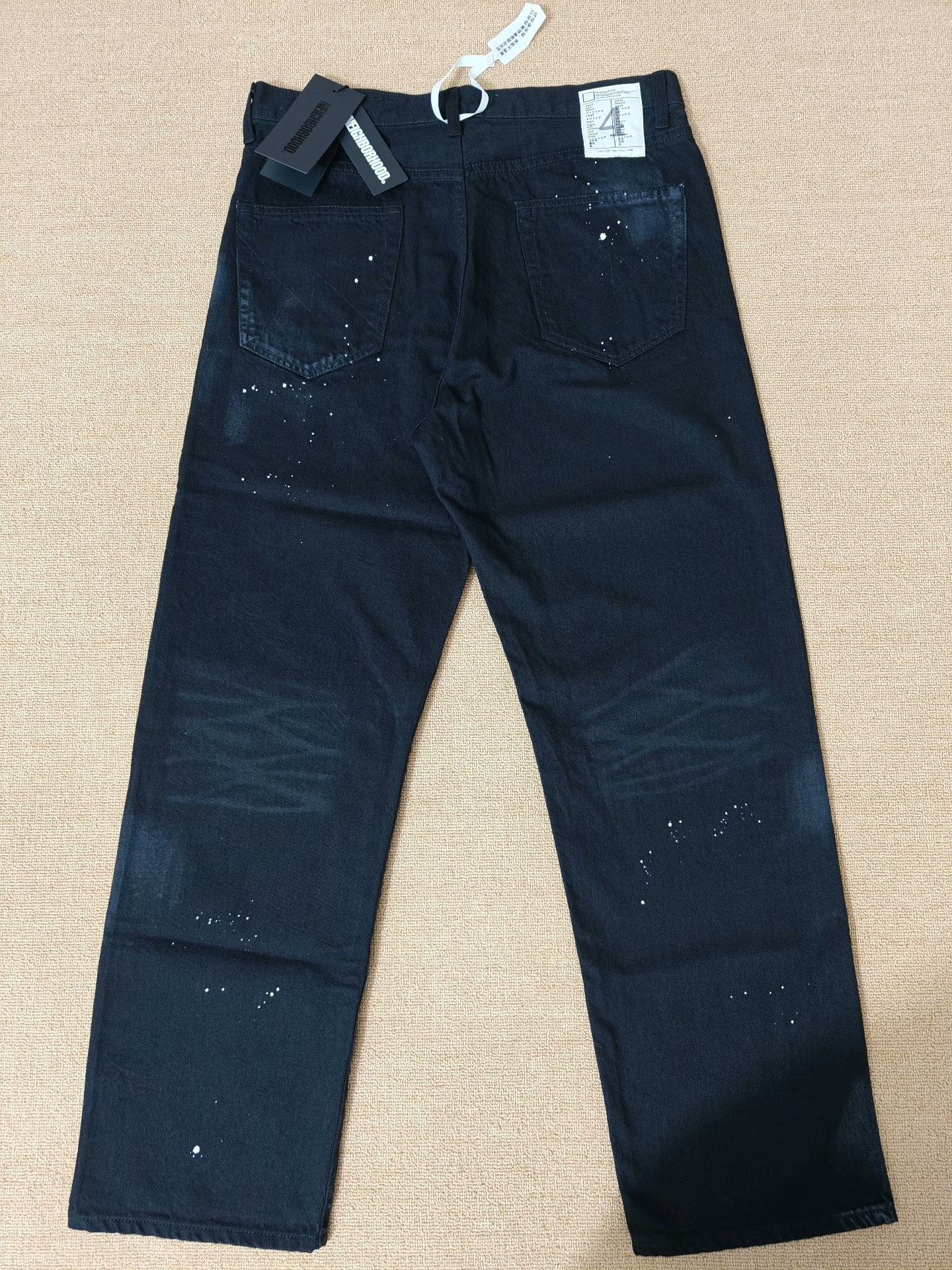 Neighborhood NEIGHBORHOOD BW WASHED BASIC PANTS Size US 28 / EU 44 - 4 Thumbnail