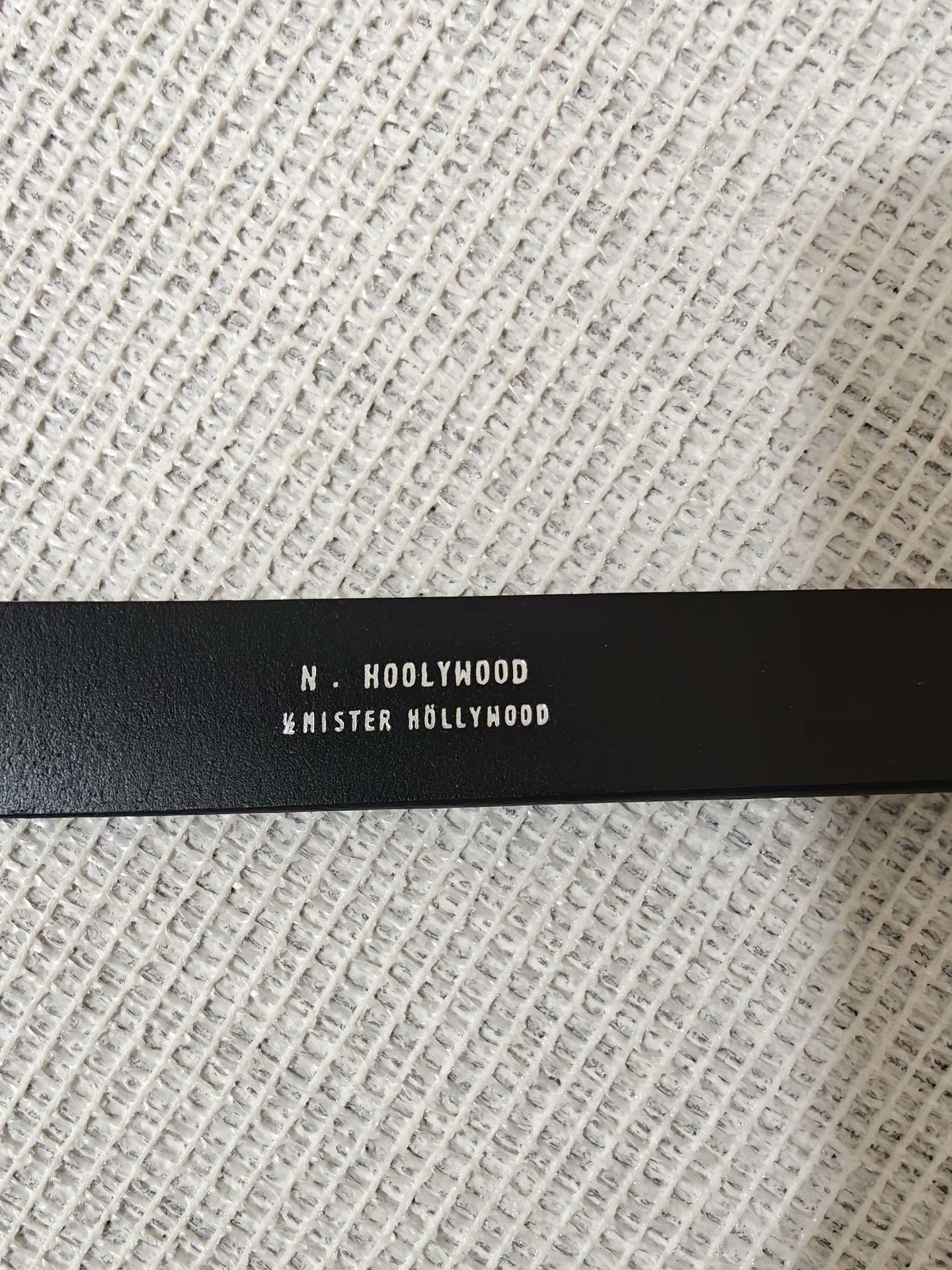 N.Hoolywood N.HOOLYWOOD 25SS Leather Belt Size ONE SIZE - 8 Thumbnail