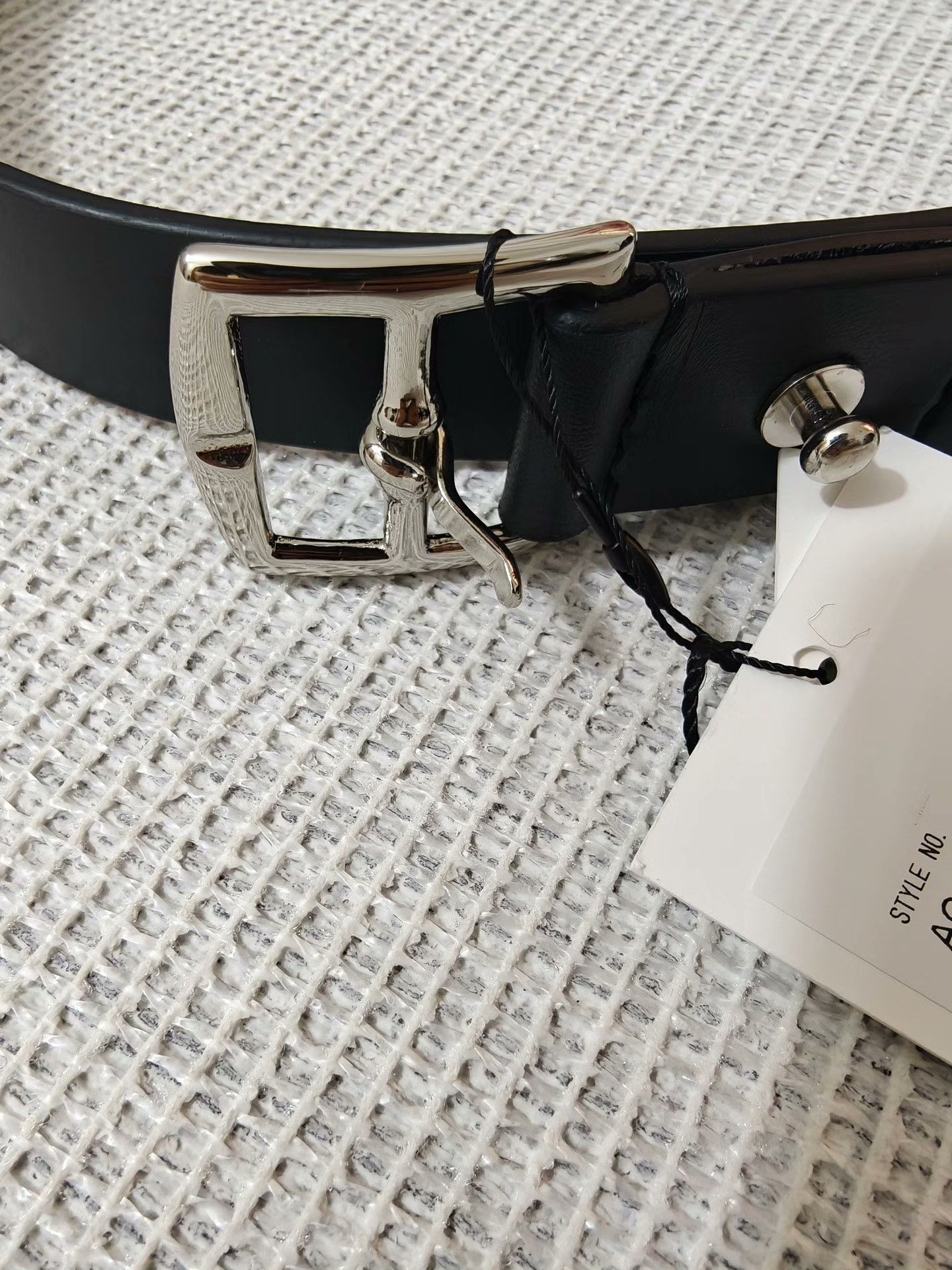 N.Hoolywood N.HOOLYWOOD 25SS Leather Belt Size ONE SIZE - 5 Thumbnail