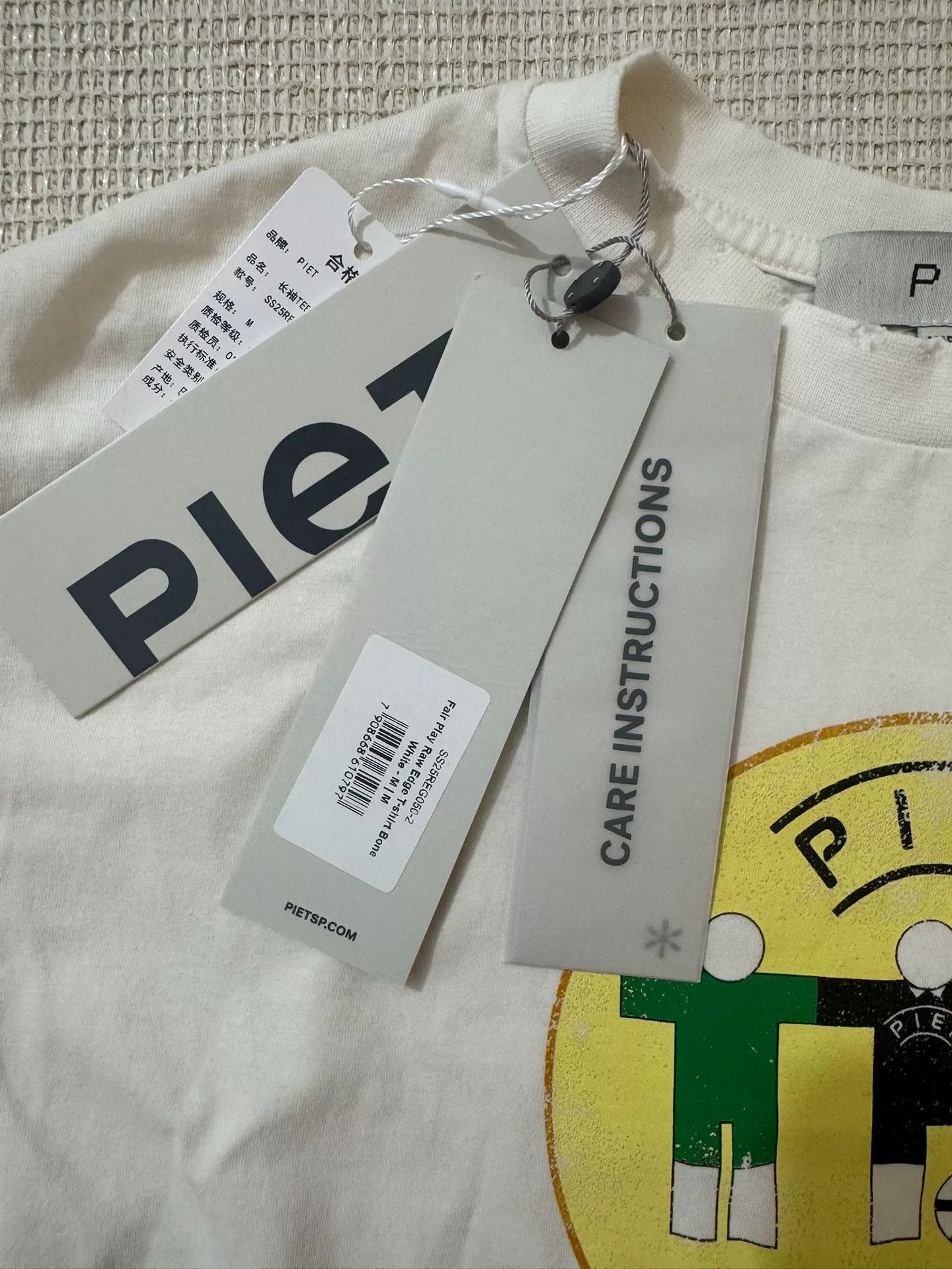 PIET PIET Fair Play Raw Edge T-shirt Size US M / EU 48-50 / 2 - 4 Thumbnail