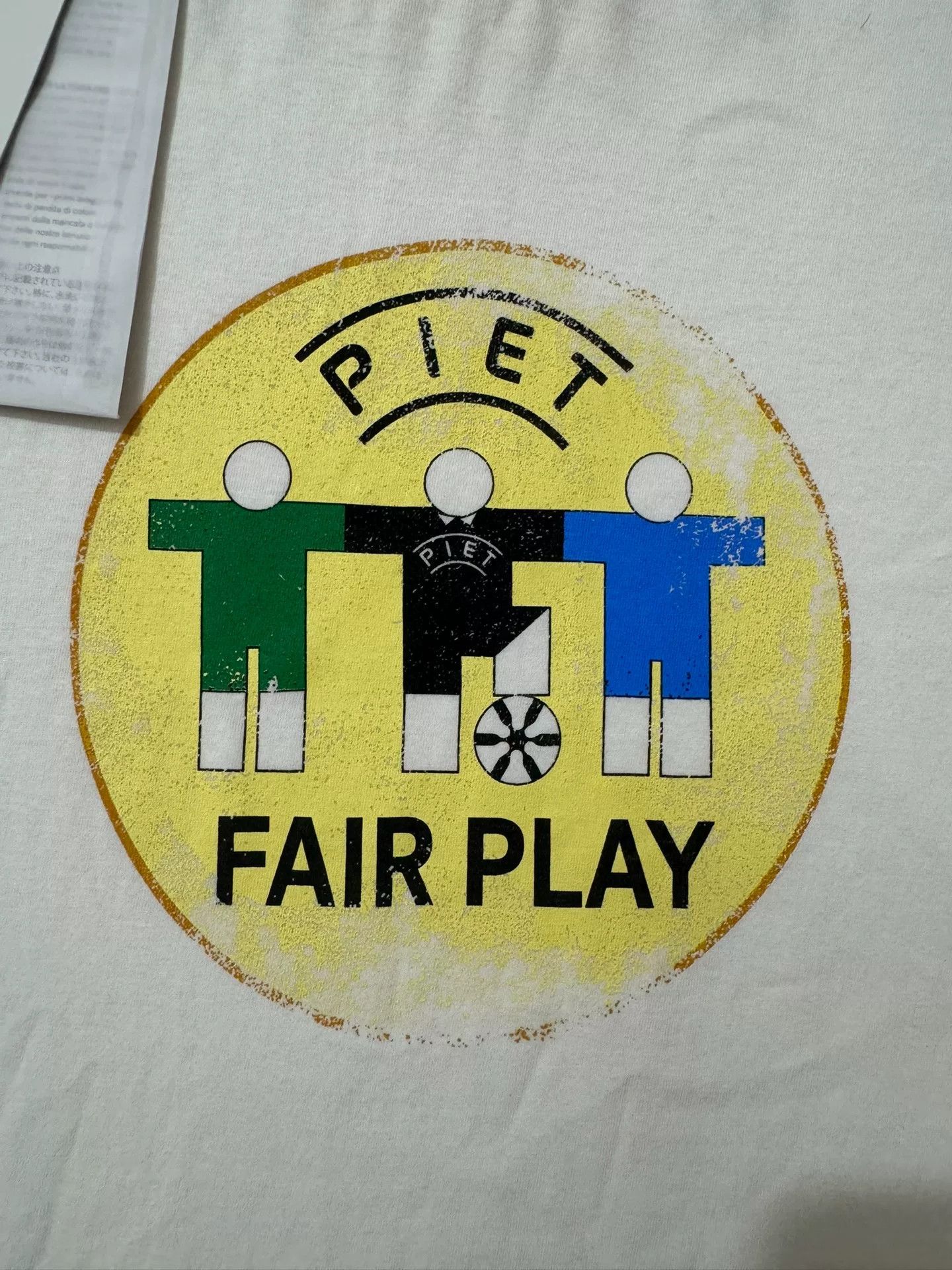 PIET PIET Fair Play Raw Edge T-shirt Size US M / EU 48-50 / 2 - 3 Thumbnail