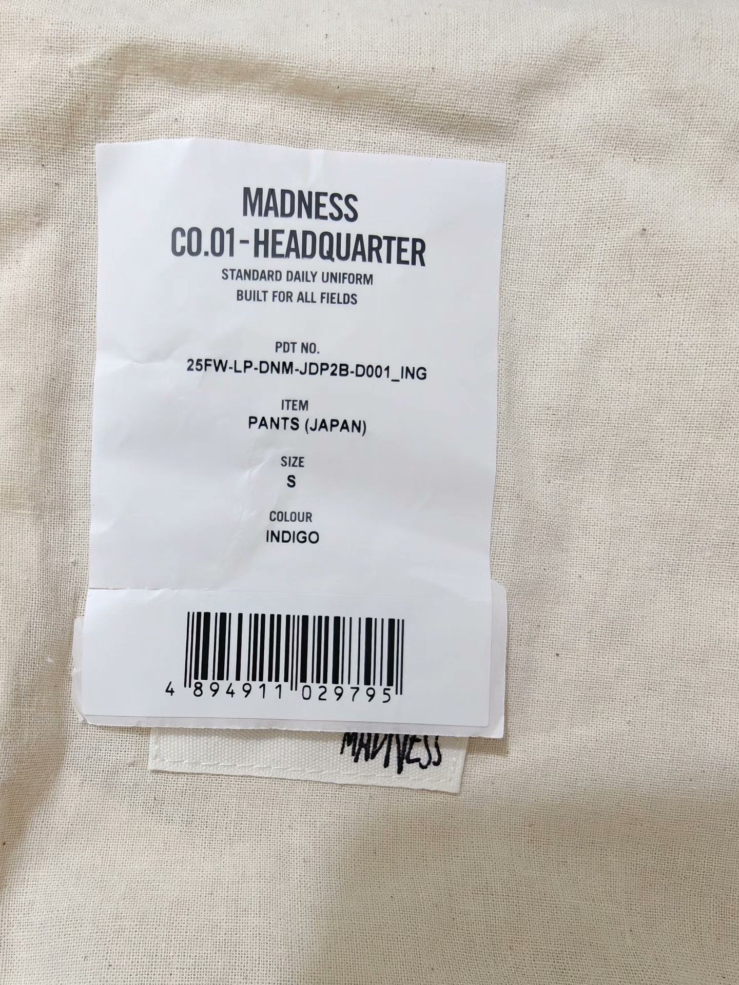 Madness MADNESS ONE-WASHED S.I.C DENIM M1 Size US 26 / EU 42 - 8 Thumbnail