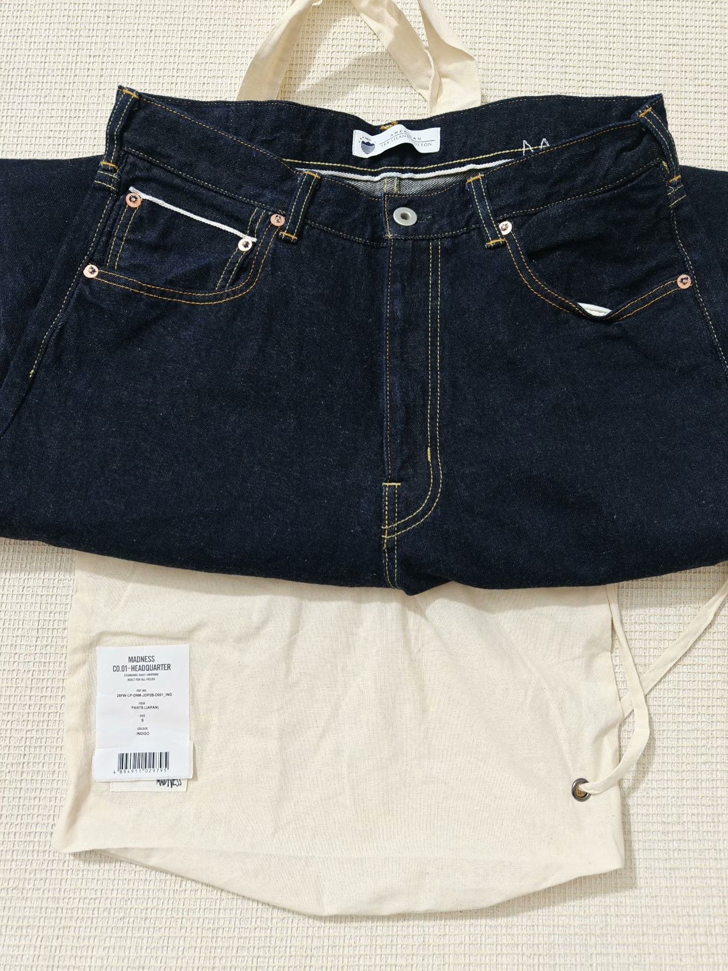 Madness MADNESS ONE-WASHED S.I.C DENIM M1 Size US 26 / EU 42 - 2 Thumbnail