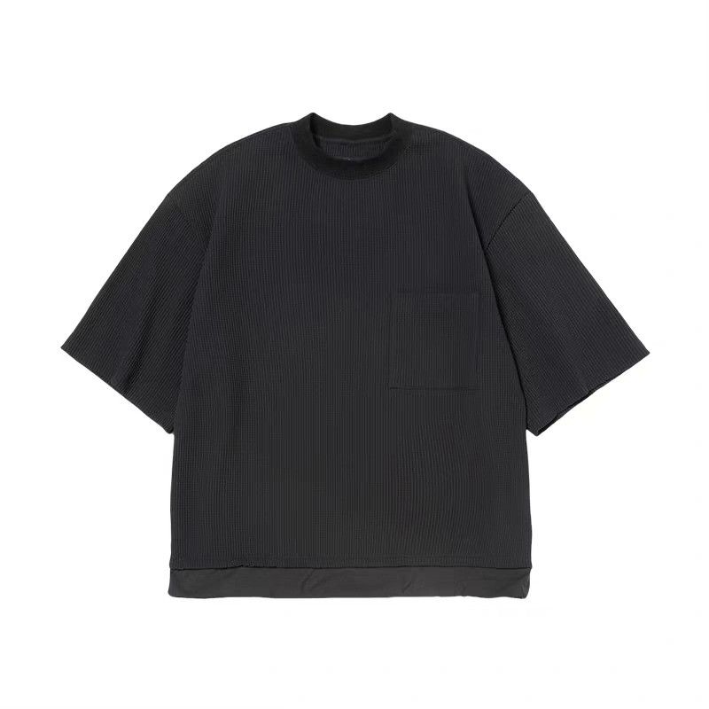 meanswhile Meanswhile SOLOTEX Waffle S/S Tee Size US S / EU 44-46 / 1 - 3 Thumbnail