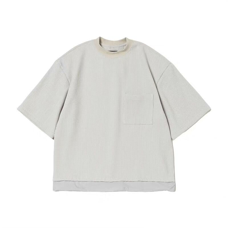meanswhile Meanswhile SOLOTEX Waffle S/S Tee Size US S / EU 44-46 / 1 - 4 Thumbnail