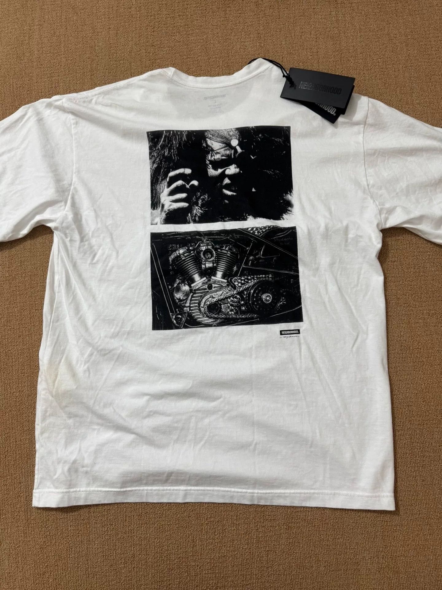 Neighborhood NEIGHBORHOOD x OSAMU NAGAHAMA TEE SS-3 25SS Size US L / EU 52-54 / 3 - 4 Thumbnail