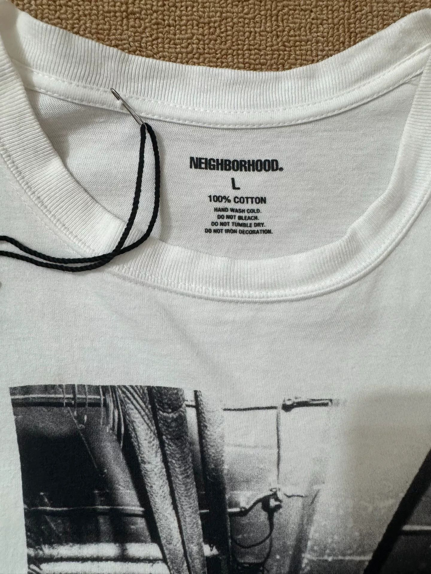 Neighborhood NEIGHBORHOOD x OSAMU NAGAHAMA TEE SS-3 25SS Size US L / EU 52-54 / 3 - 6 Thumbnail
