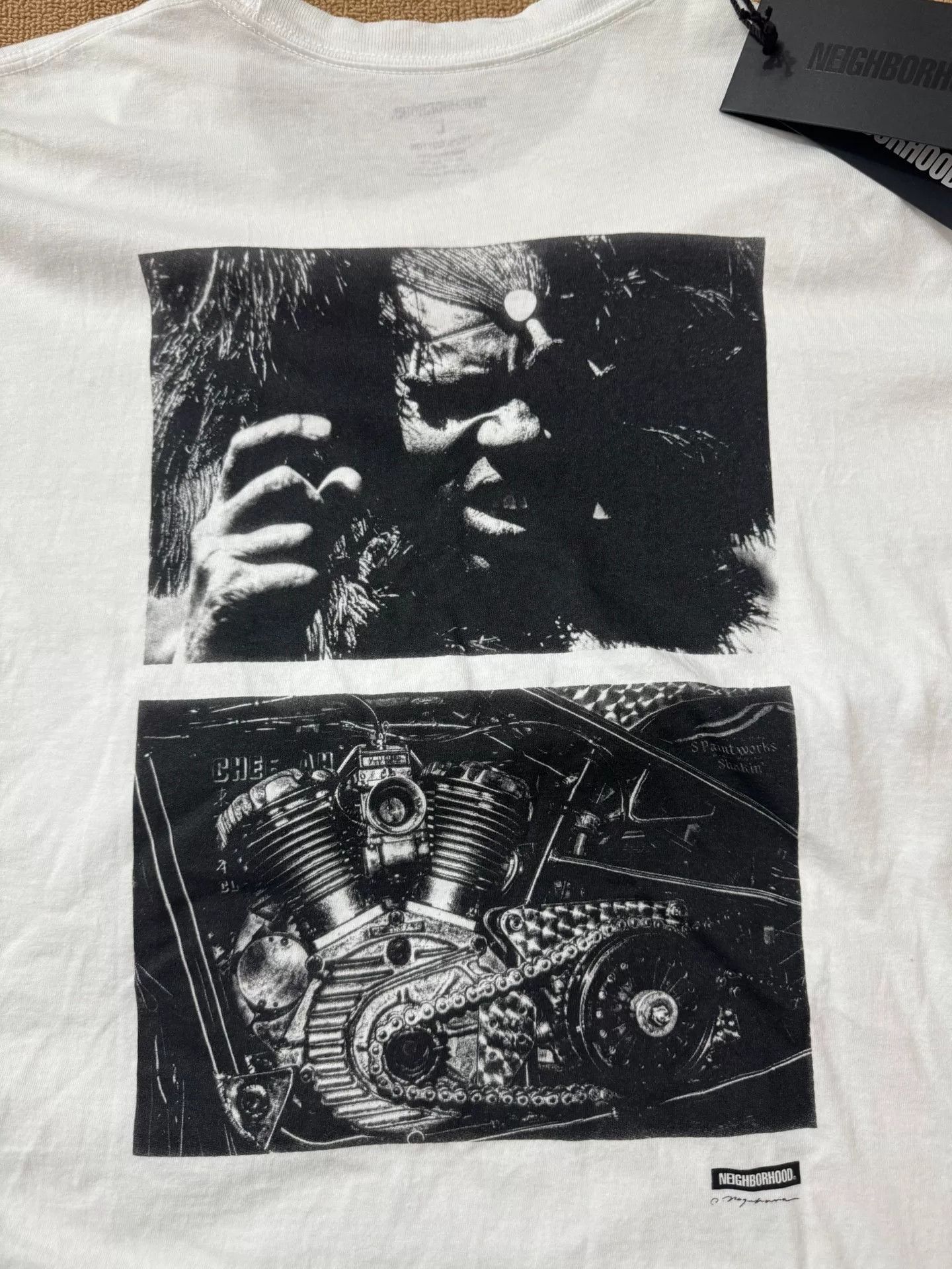 Neighborhood NEIGHBORHOOD x OSAMU NAGAHAMA TEE SS-3 25SS Size US L / EU 52-54 / 3 - 7 Thumbnail