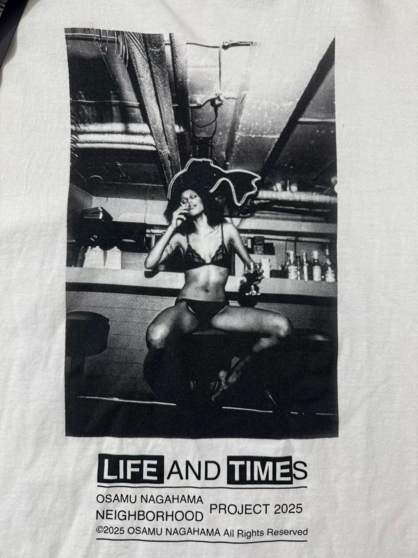 Neighborhood NEIGHBORHOOD x OSAMU NAGAHAMA TEE SS-3 25SS Size US L / EU 52-54 / 3 - 5 Thumbnail