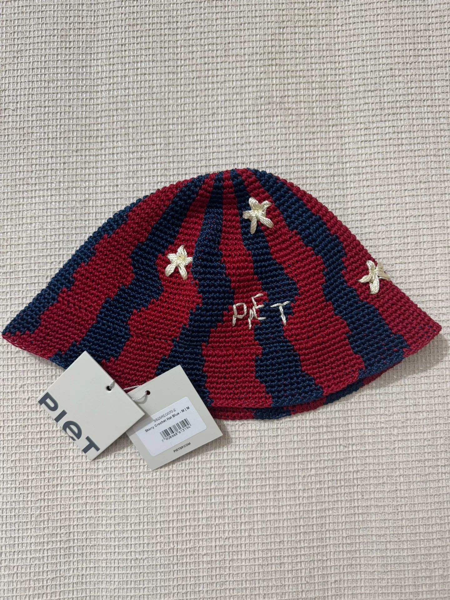 PIET PIET Starry Crochet Fisherman Hat Size ONE SIZE - 3 Thumbnail
