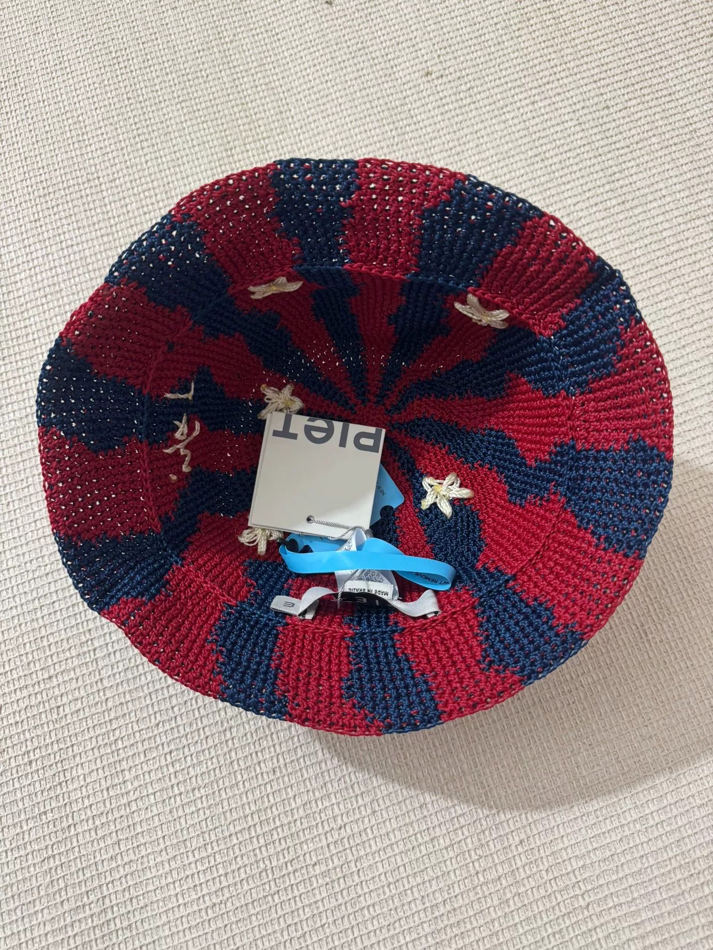 PIET PIET Starry Crochet Fisherman Hat Size ONE SIZE - 5 Thumbnail