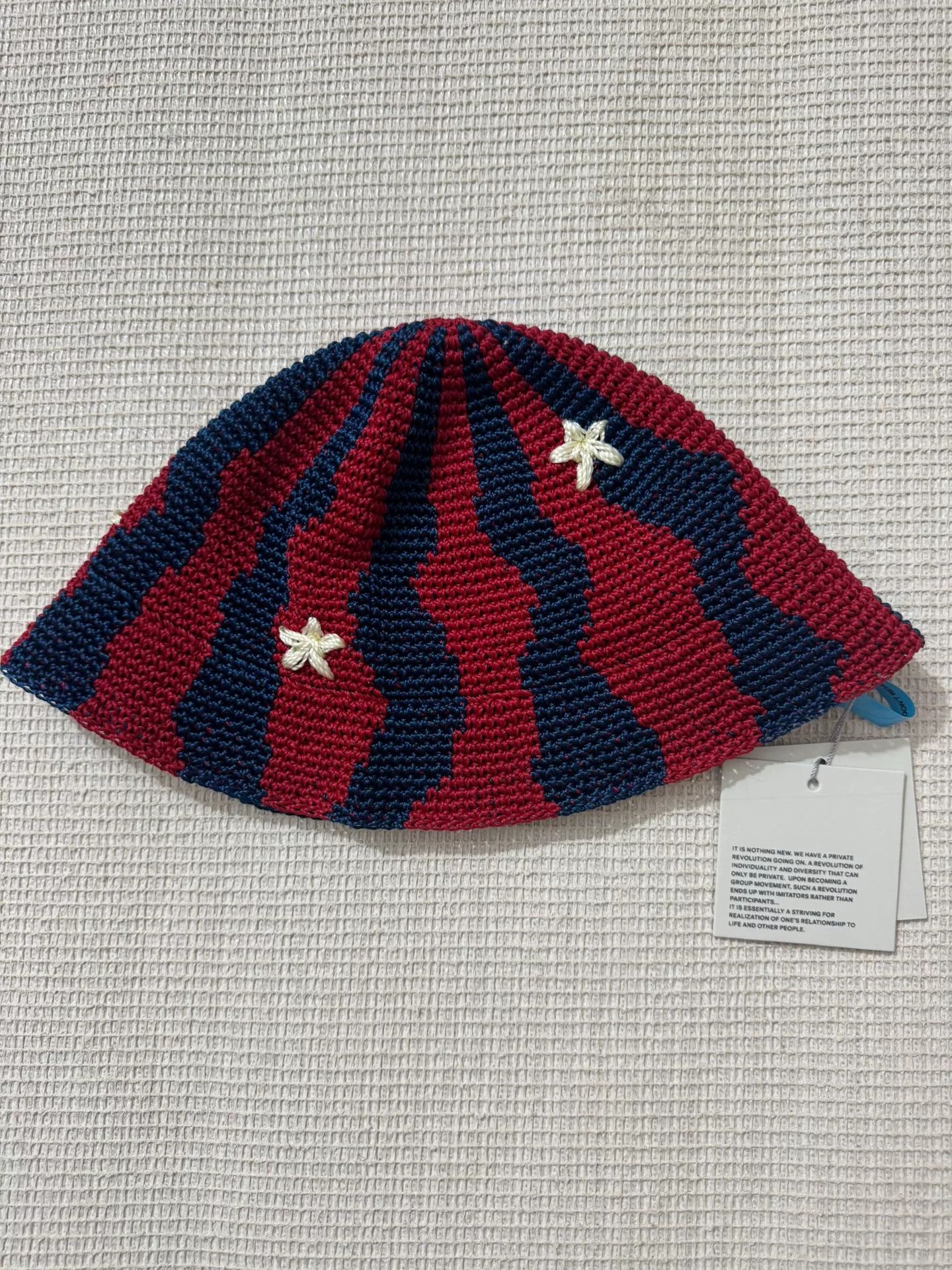 PIET PIET Starry Crochet Fisherman Hat Size ONE SIZE - 4 Thumbnail