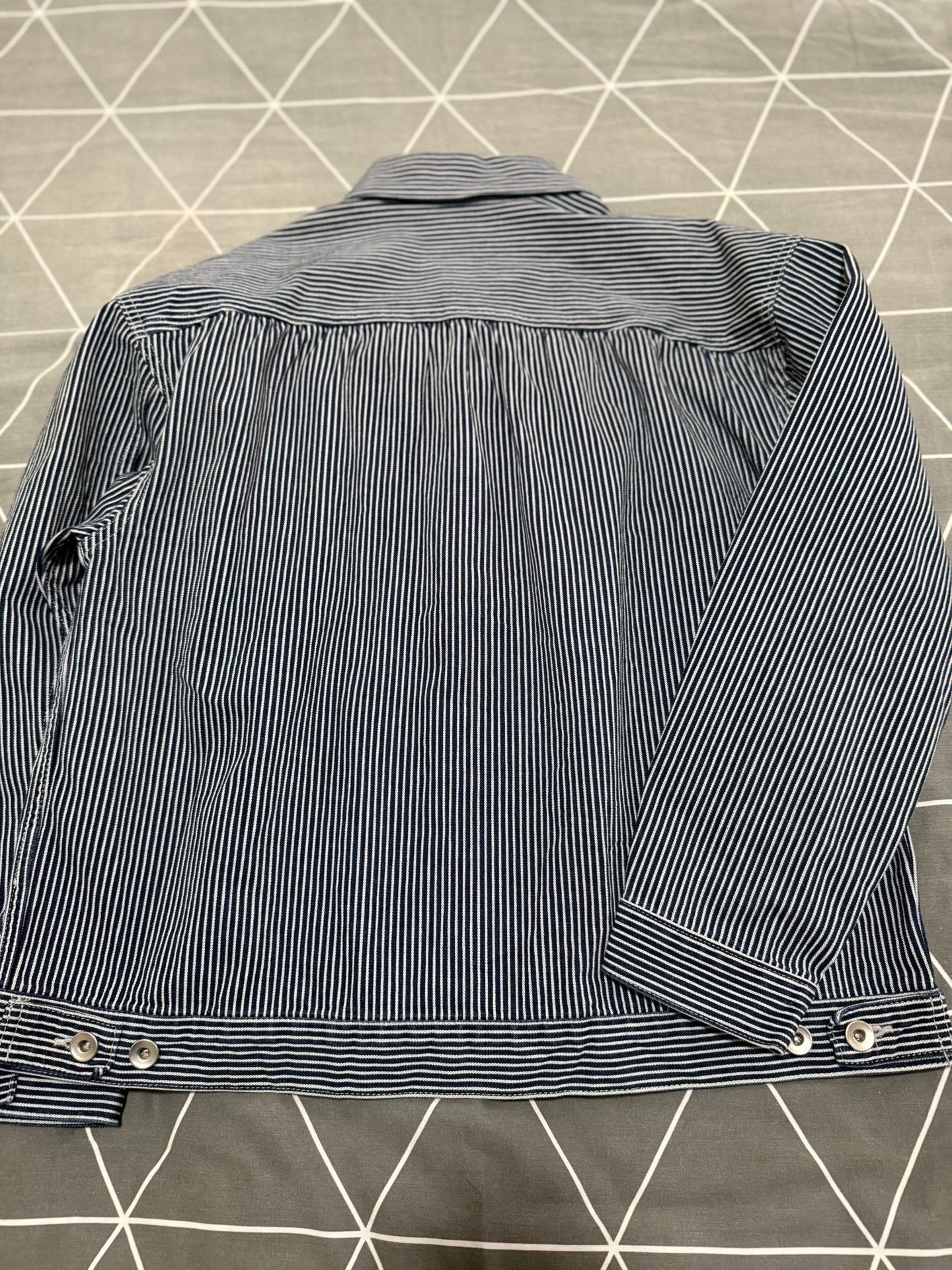 Porter Classic Porter Classic Steinbeck Hickory Stripe Jacket Size US S / EU 44-46 / 1 - 2 Thumbnail