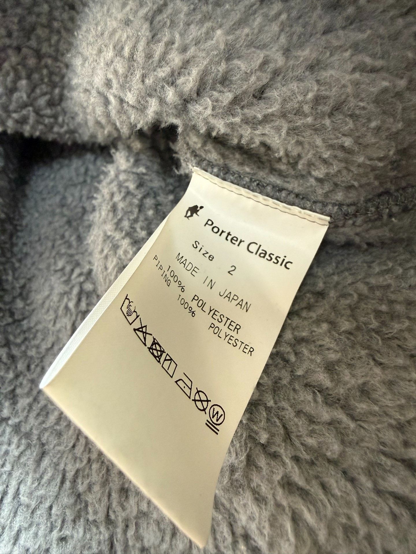 Porter Classic Porter Classic Fleece Shirt Jacket Size US M / EU 48-50 / 2 - 6 Thumbnail