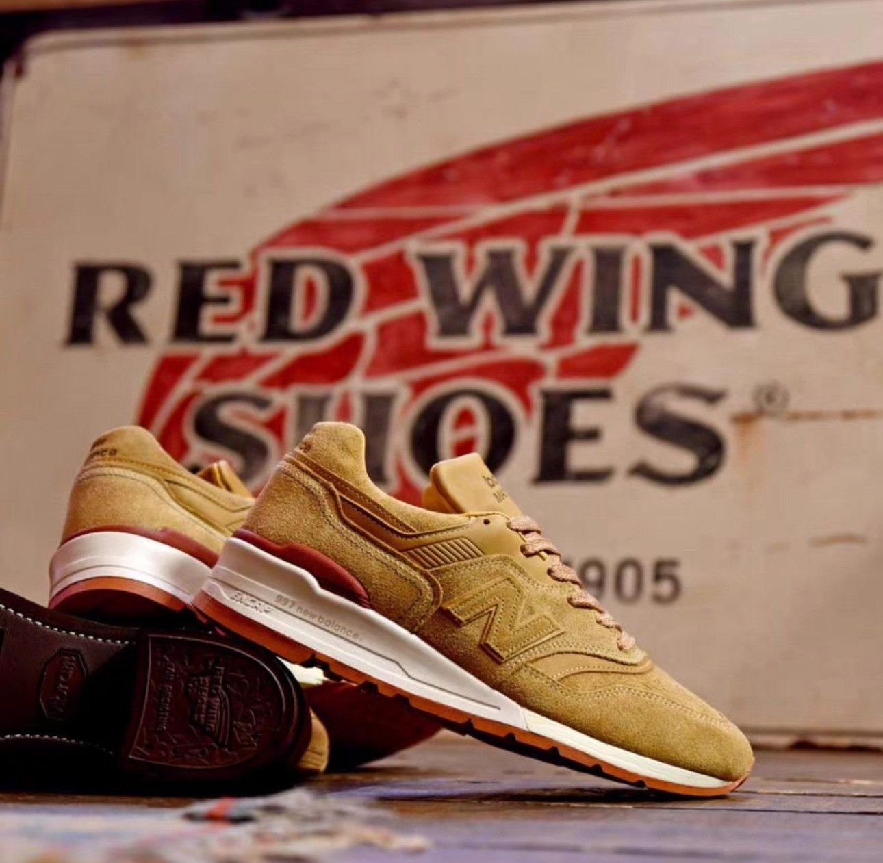 New Balance Red Wing x New Balance M997RW Sneakers Size US 8 / EU 41 - 7 Thumbnail