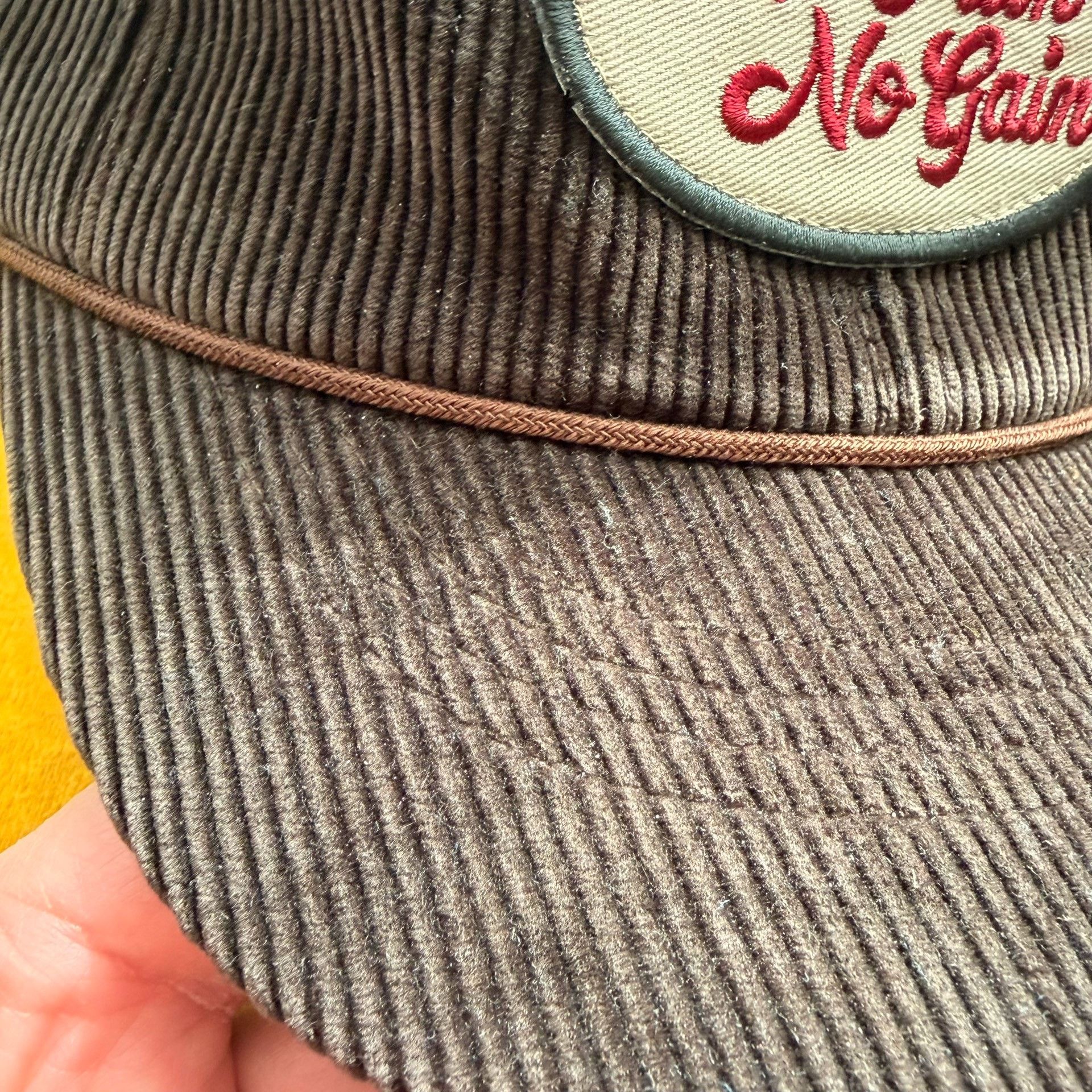 Fat Tokyo Mr.Fatman Corduroy Wappen BB Cap Size ONE SIZE - 3 Thumbnail