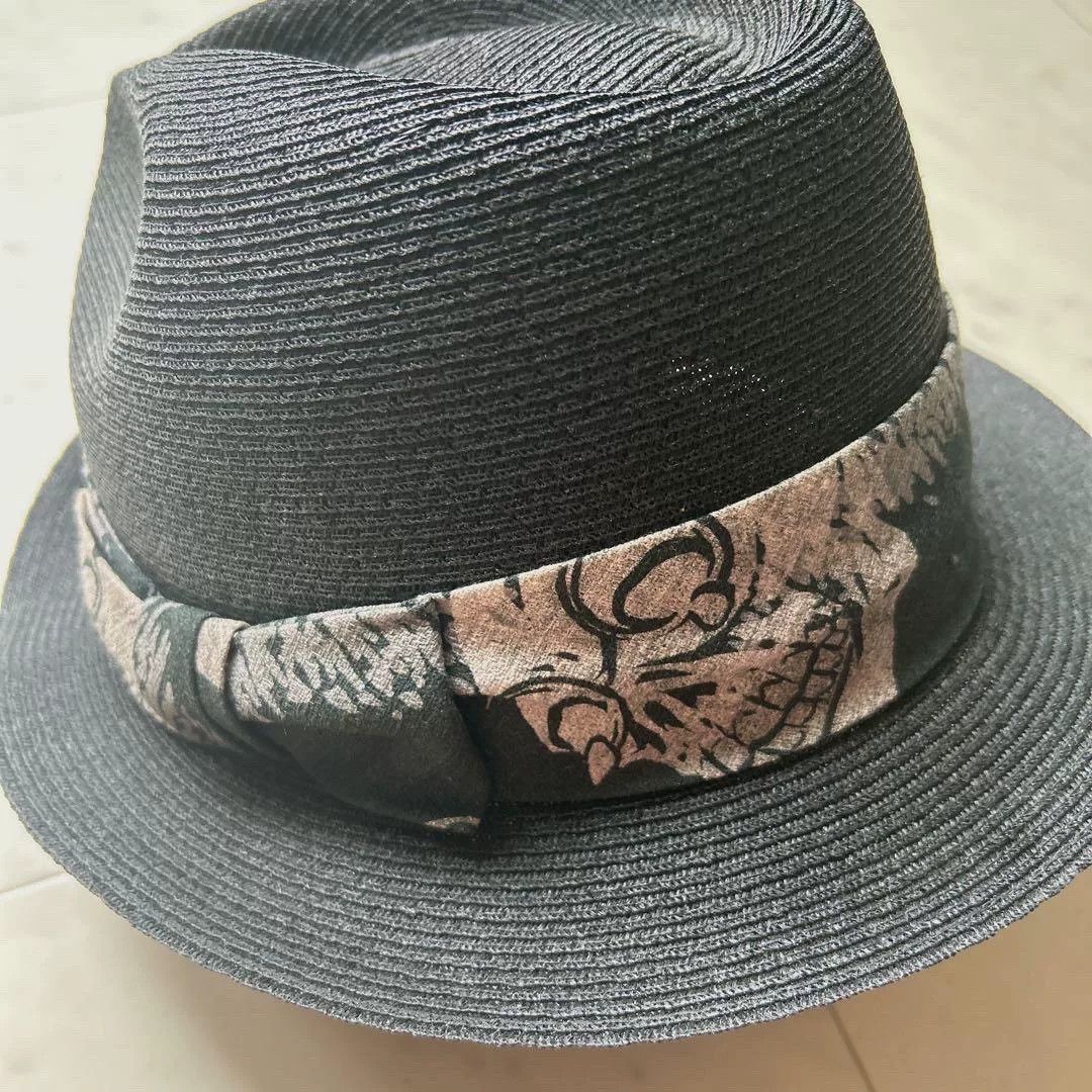 Gangster Doodles Gansterville Skull Motif Panama Hat Size ONE SIZE - 2 Thumbnail