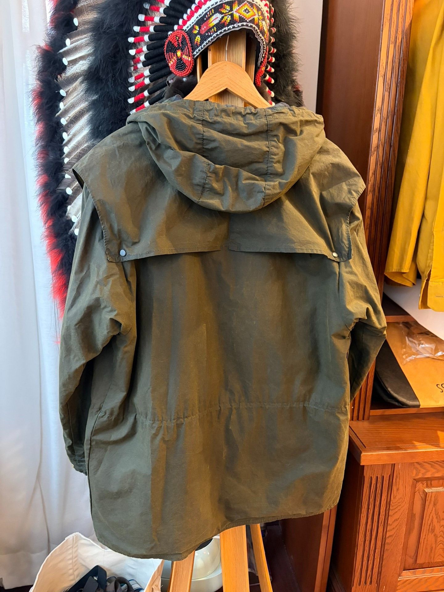 Vintage Vintage Barbour Durdam Wax Jacket Size US M / EU 48-50 / 2 - 2 Thumbnail