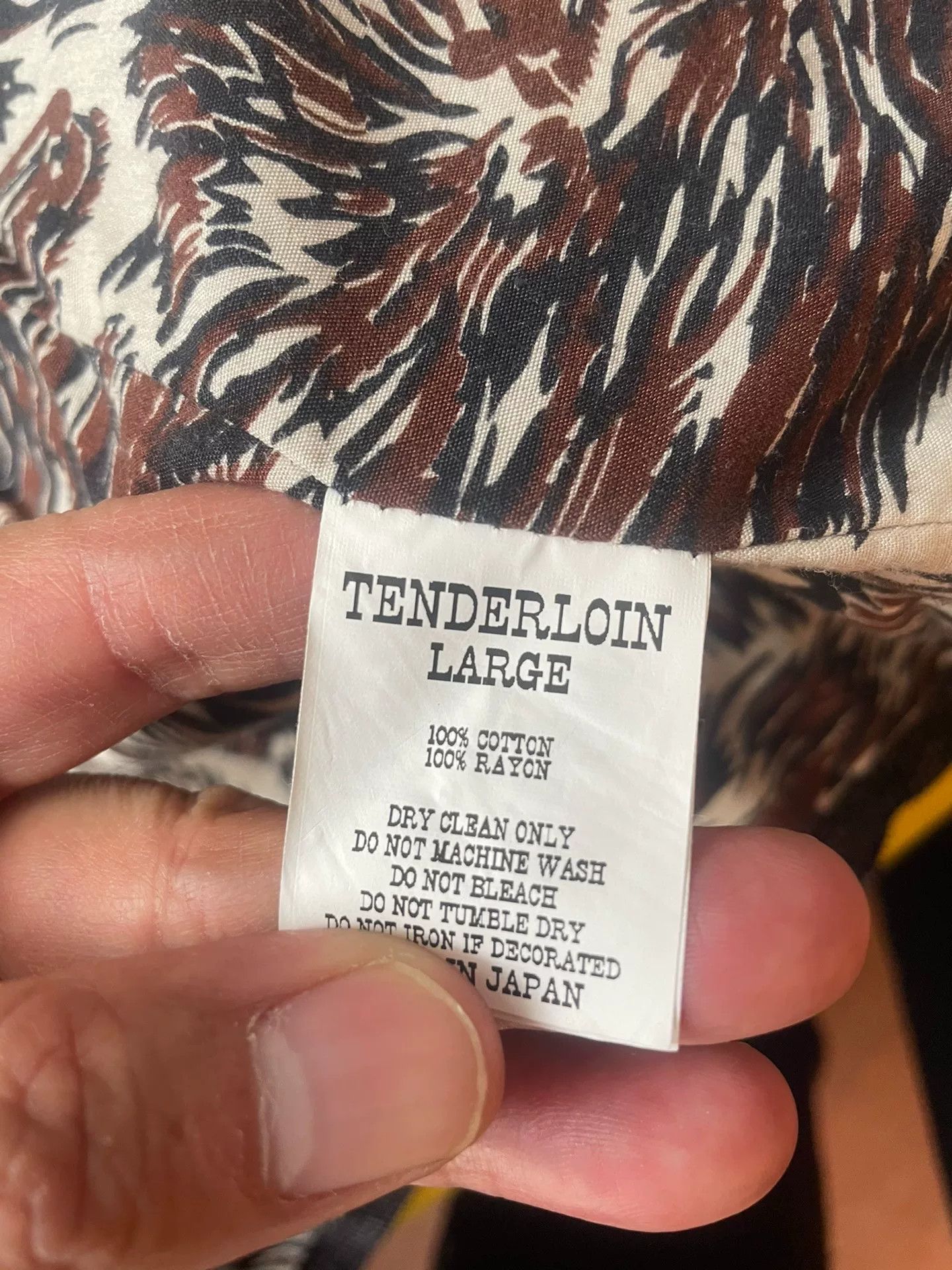 Tenderloin Tenderloin Brown Wolf Suit Jacket Size US L / EU 52-54 / 3 - 7 Thumbnail