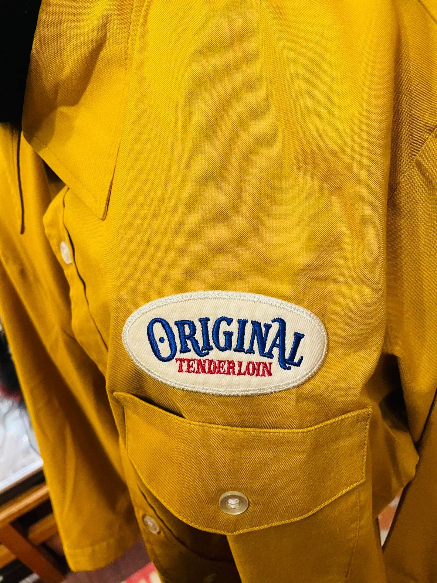 Tenderloin Tenderloin Mustard Yellow Long-Sleeve Work Shirt Size US L / EU 52-54 / 3 - 7 Thumbnail