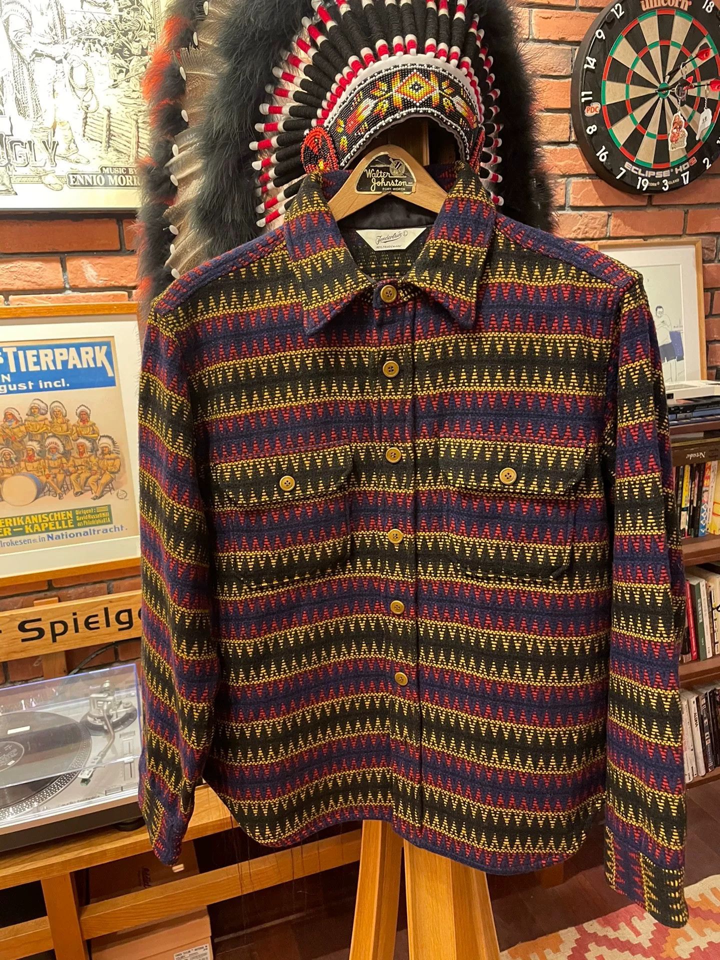 Tenderloin Tenderloin Indigenous Shirt Jacket Size US L / EU 52-54 / 3 - 7 Thumbnail
