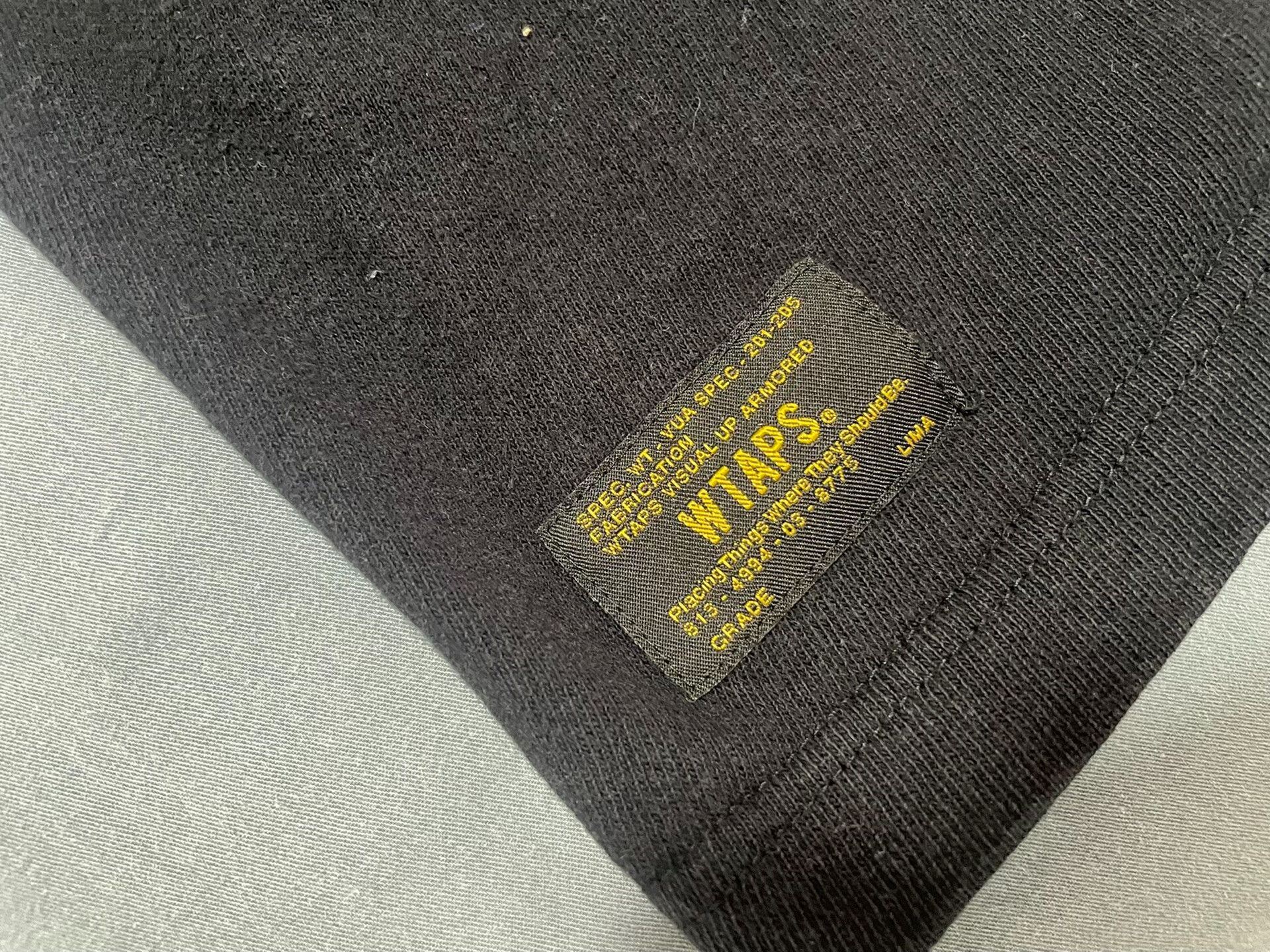 Wtaps Wtaps 171ATDT-CSM07 Design LS Black Pullover Size US L / EU 52-54 / 3 - 6 Thumbnail