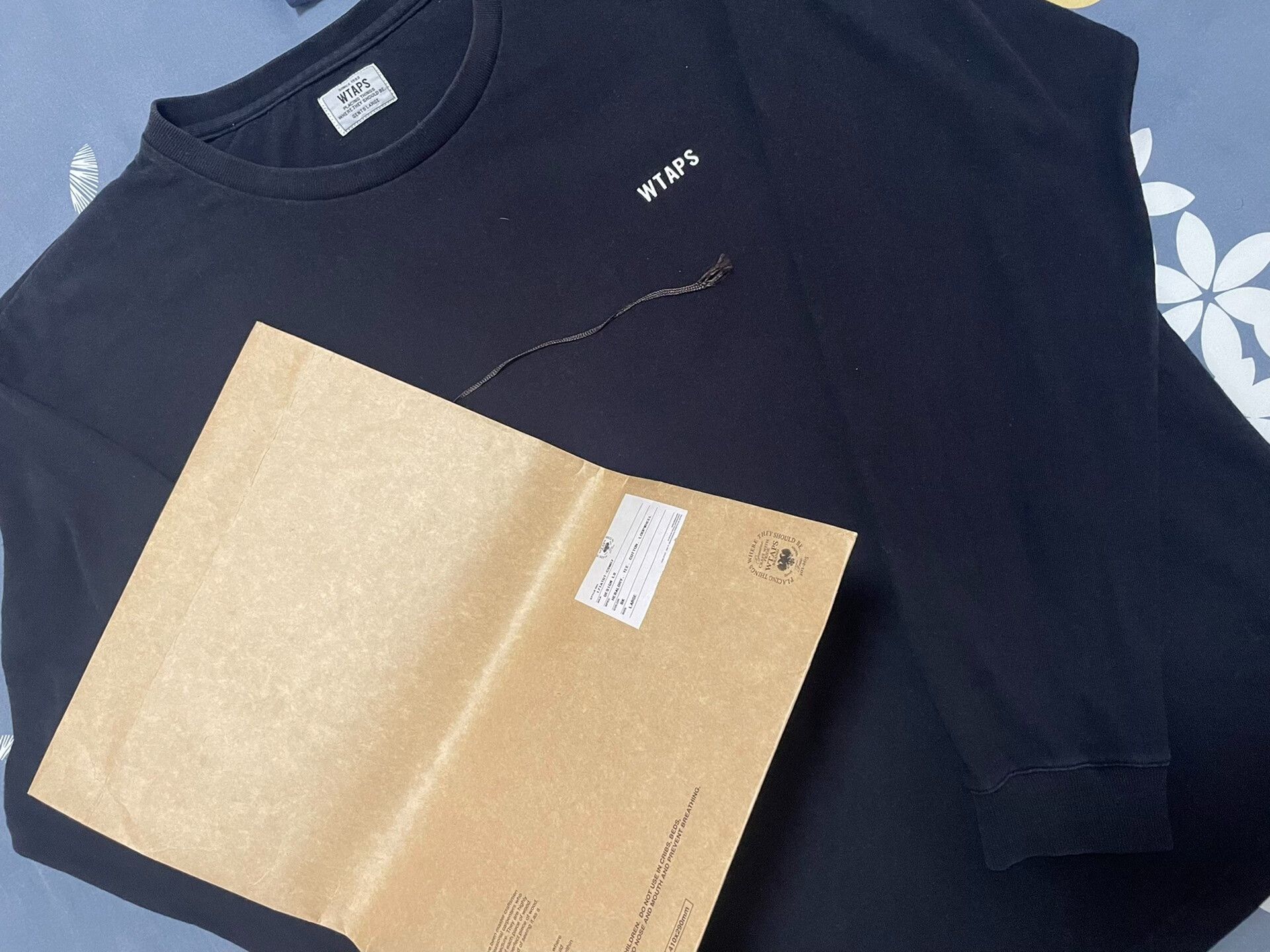 Wtaps Wtaps 171ATDT-CSM07 Design LS Black Pullover Size US L / EU 52-54 / 3 - 9 Thumbnail