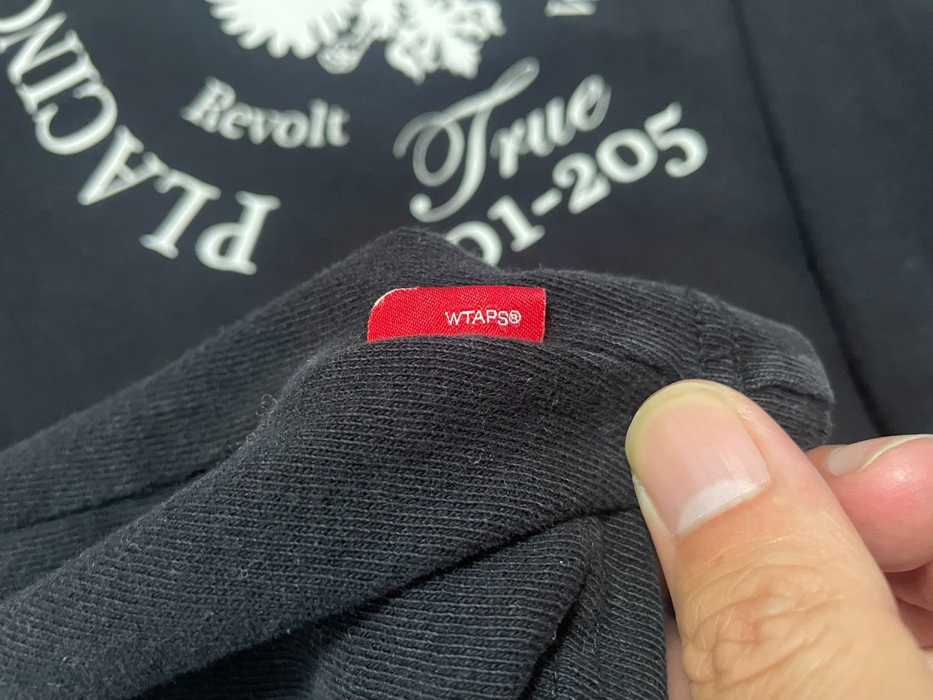 Wtaps Wtaps 171ATDT-CSM07 Design LS Black Pullover Size US L / EU 52-54 / 3 - 4 Thumbnail