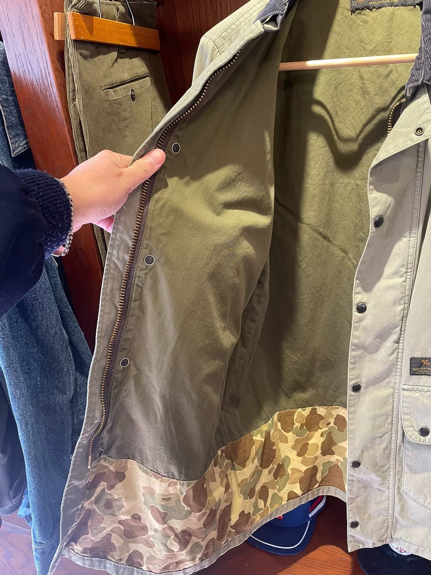 Neighborhood Neighborhood Mid-Length Hunting Jacket Size US L / EU 52-54 / 3 - 4 Thumbnail