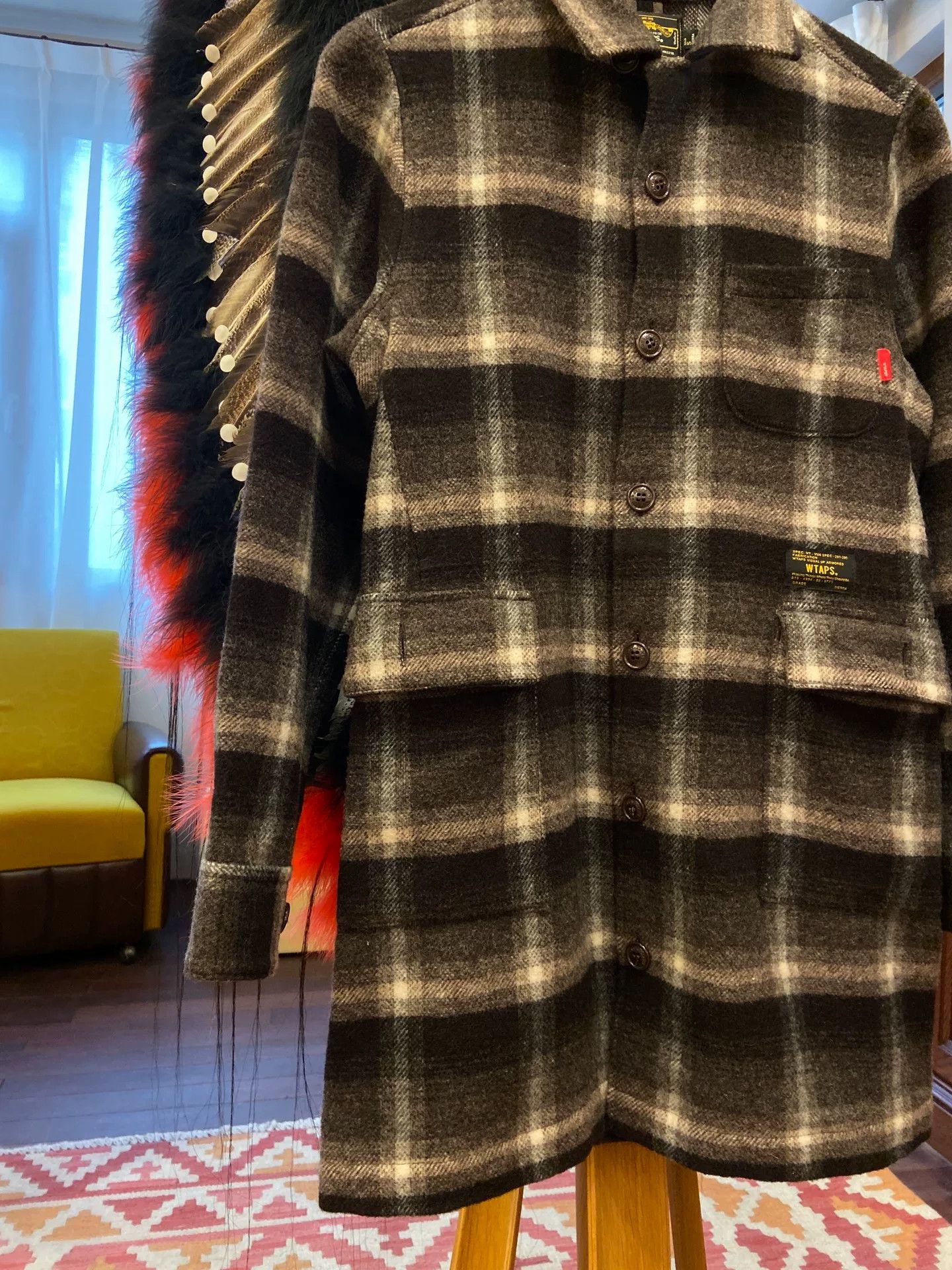 Wtaps Wtaps Mid-Length Wool Shirt Size US S / EU 44-46 / 1 - 3 Thumbnail