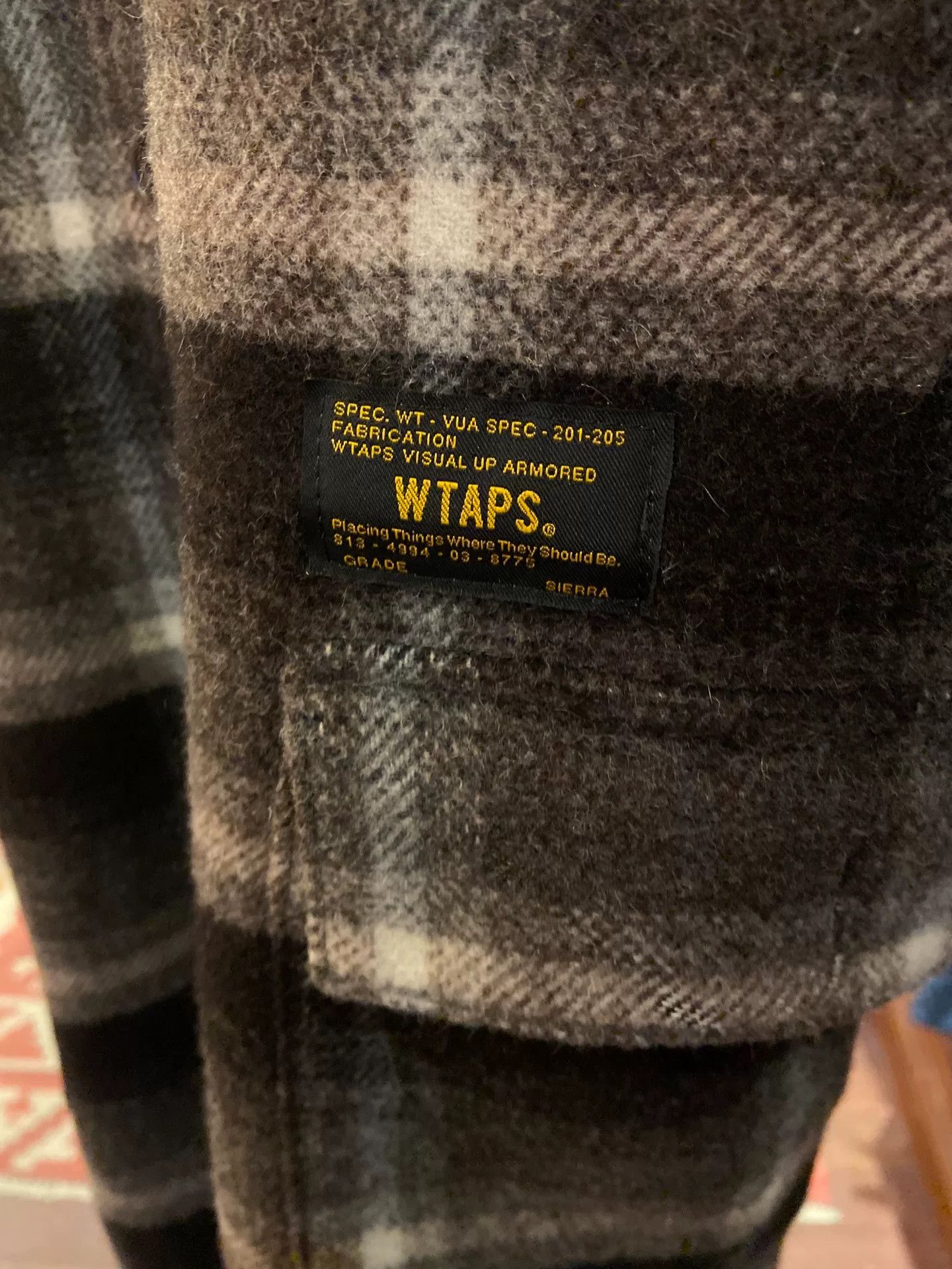 Wtaps Wtaps Mid-Length Wool Shirt Size US S / EU 44-46 / 1 - 8 Thumbnail