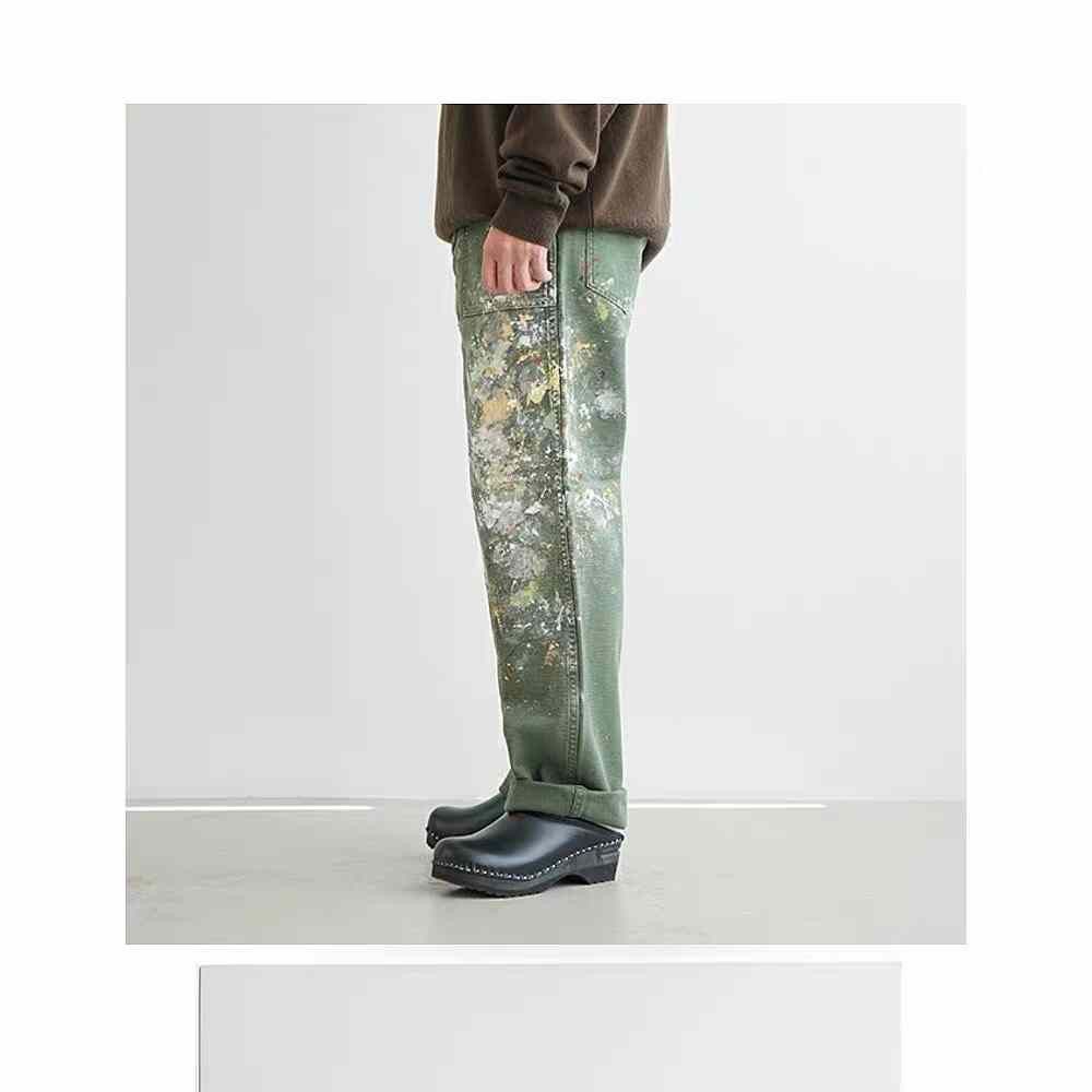 Orslow Orslow US Army Fatigue Pants Splatter OG107 Size US 32 / EU 48 - 5 Thumbnail
