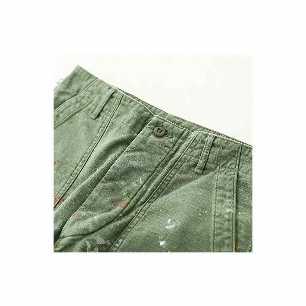 Orslow Orslow US Army Fatigue Pants Splatter OG107 Size US 32 / EU 48 - 6 Thumbnail