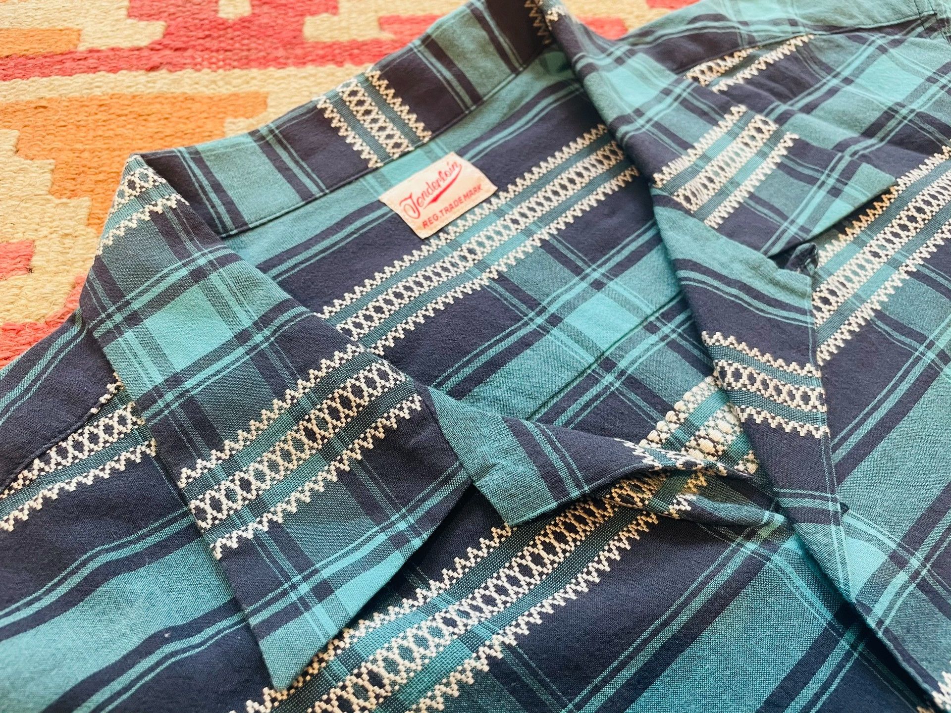 Tenderloin Tenderloin Border Series Short-Sleeve Shirt Size US XL / EU 56 / 4 - 2 Thumbnail