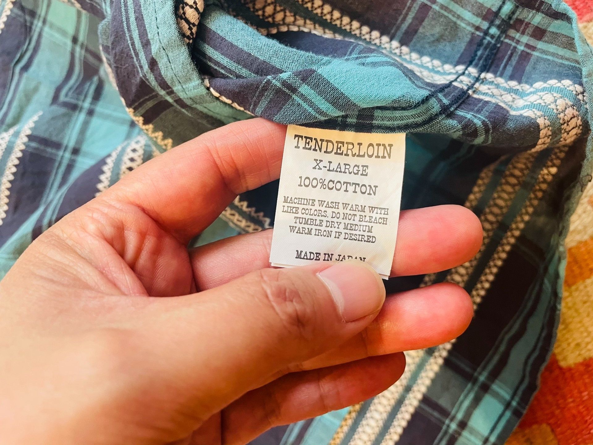 Tenderloin Tenderloin Border Series Short-Sleeve Shirt Size US XL / EU 56 / 4 - 4 Thumbnail