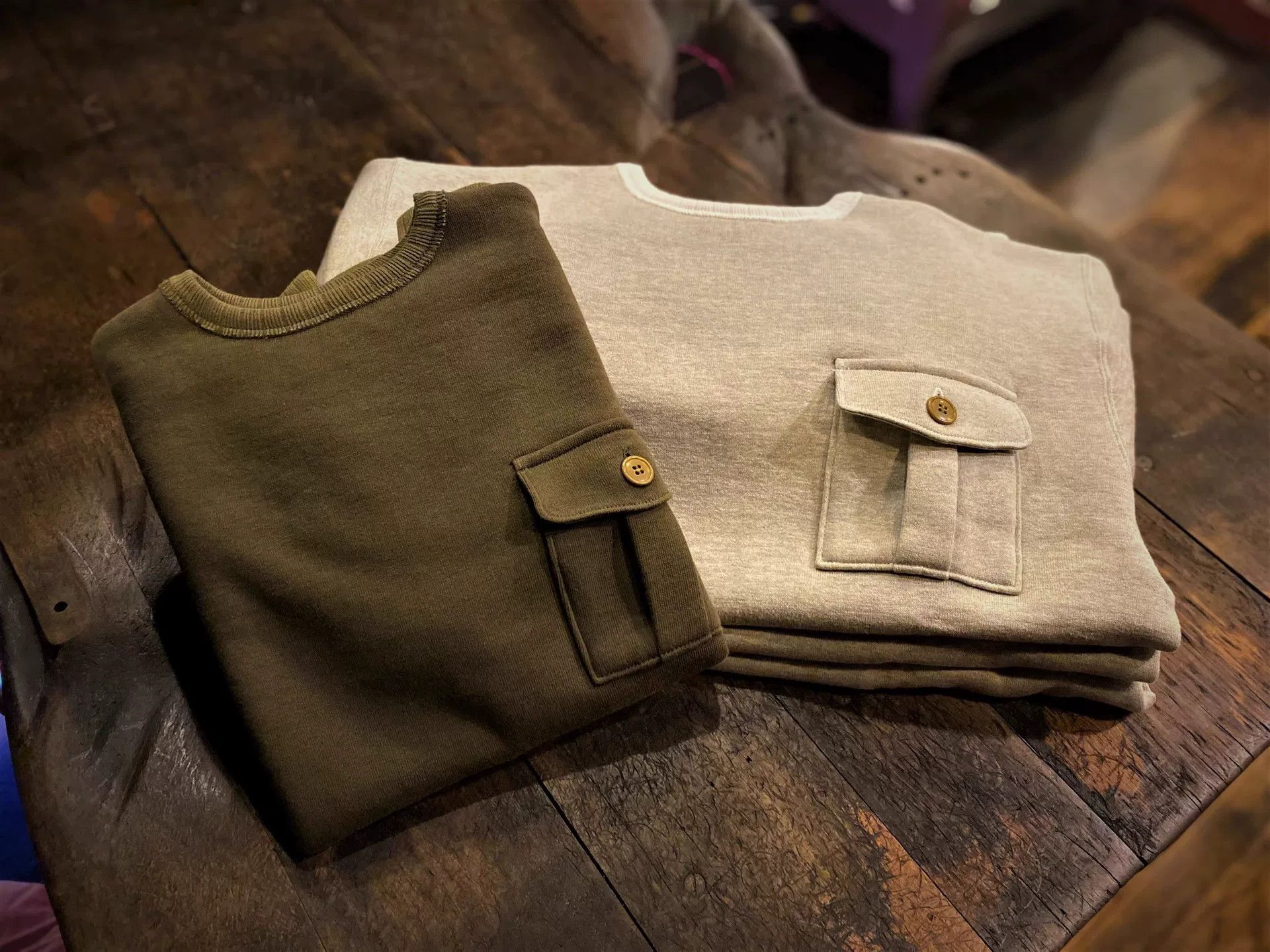The Real McCoy's The Real Mccoy's Military Pocket Sweater Size US L / EU 52-54 / 3 - 2 Thumbnail