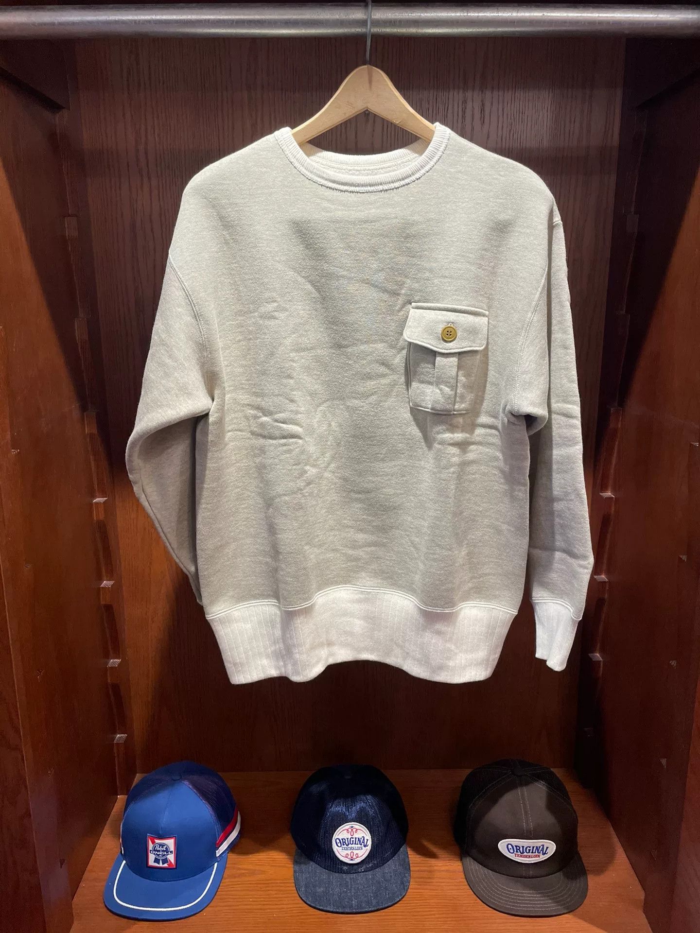 The Real McCoy's The Real Mccoy's Military Pocket Sweater Size US L / EU 52-54 / 3 - 6 Thumbnail