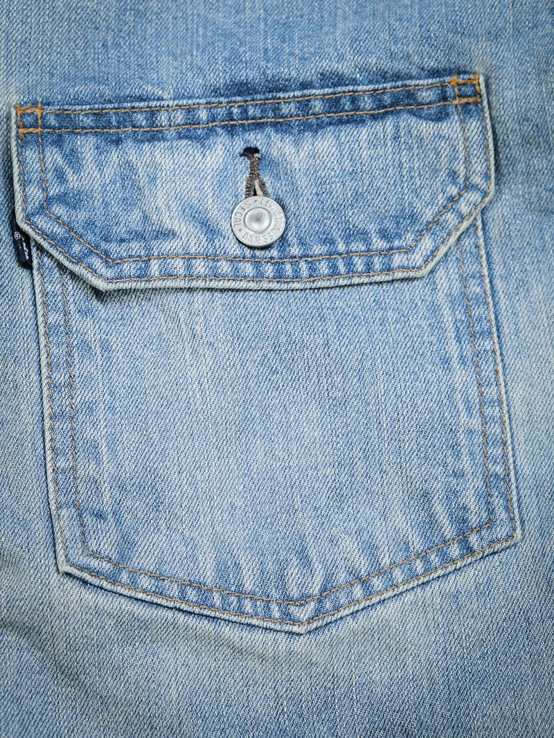 Levi's Levi's Blue Tab Type 1 Denim Jacket Size US L / EU 52-54 / 3 - 5 Thumbnail