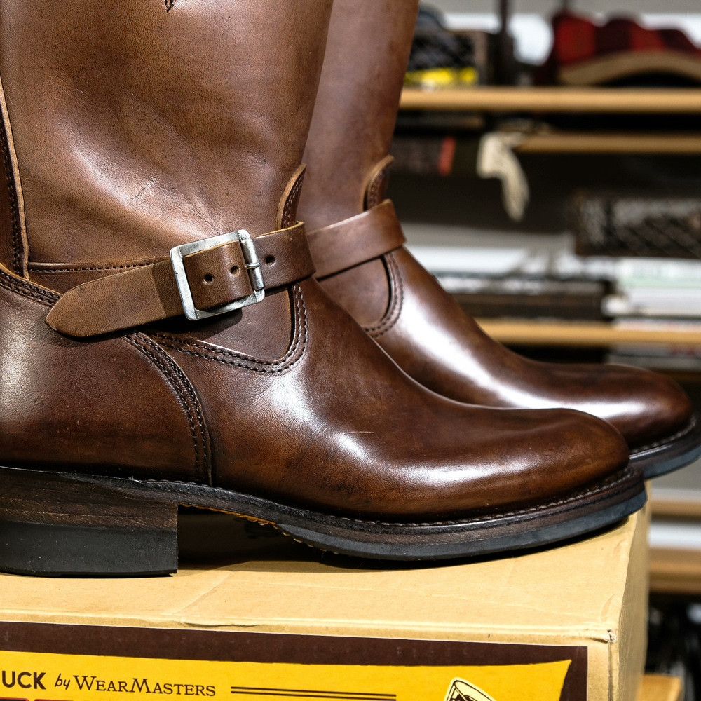 Other ATTRACTIONS 444 Shell Cordovan Engineer Boots Size US 9.5 / EU 42-43 - 7 Thumbnail