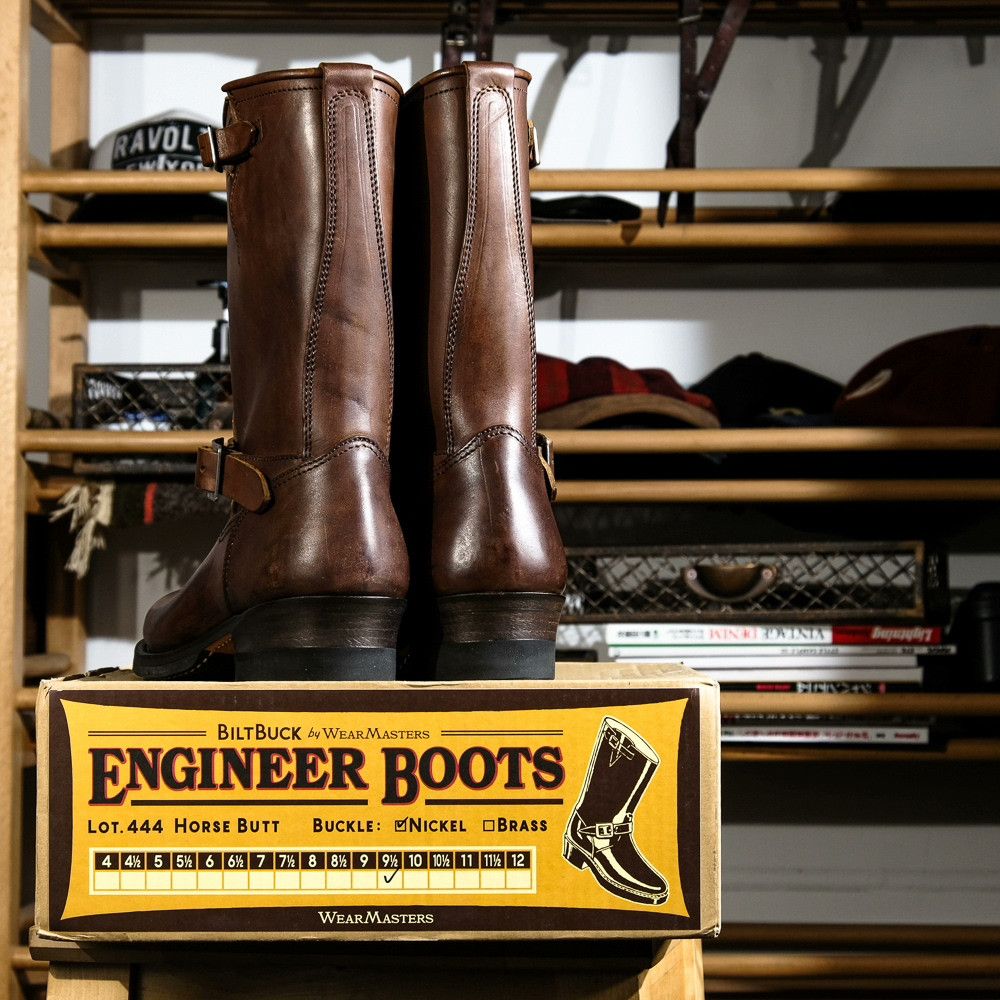 Other ATTRACTIONS 444 Shell Cordovan Engineer Boots Size US 9.5 / EU 42-43 - 5 Thumbnail