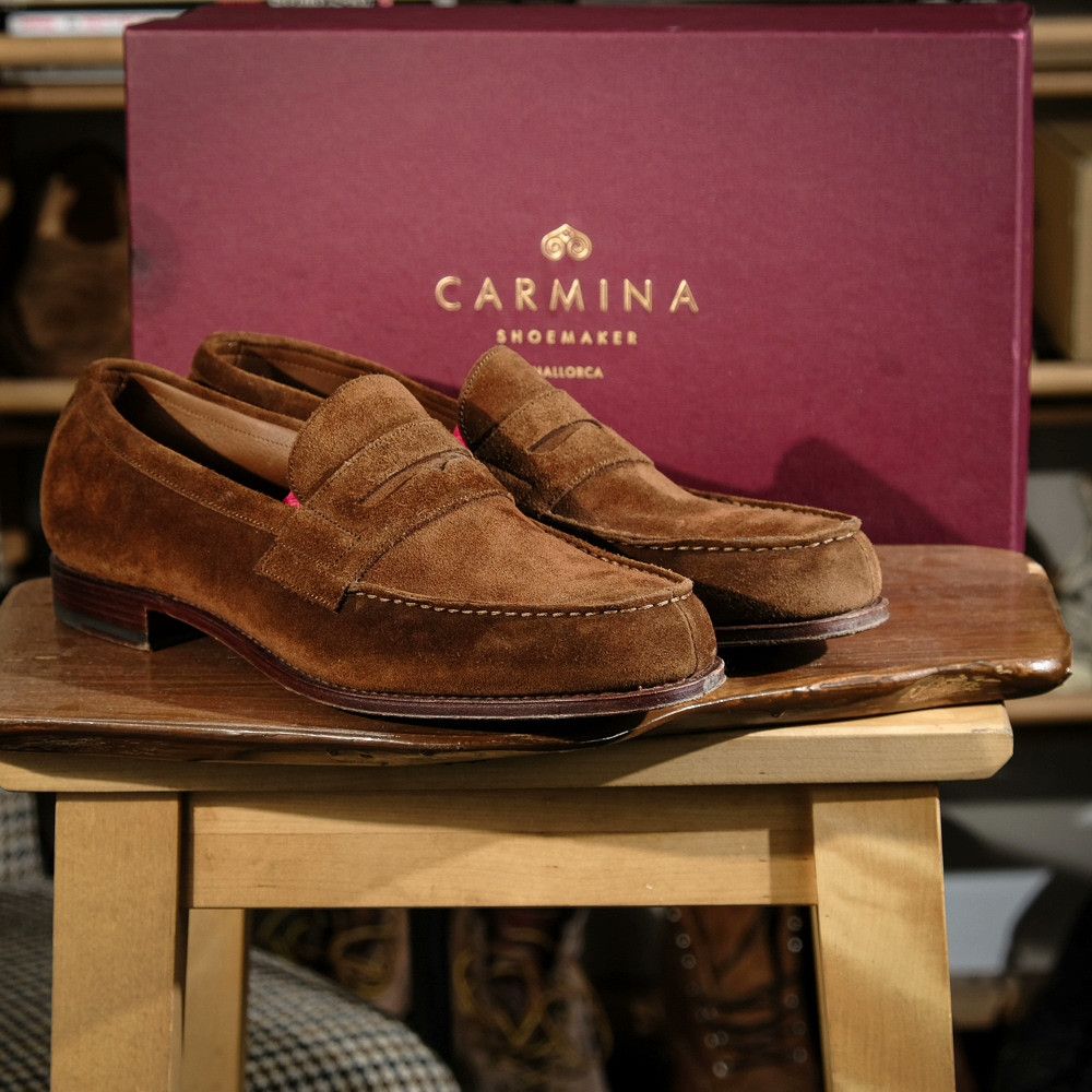 Carmina CARMINA Penny Loafer Snuff Suede UK10 Size US 12 / EU 45 - 4 Thumbnail