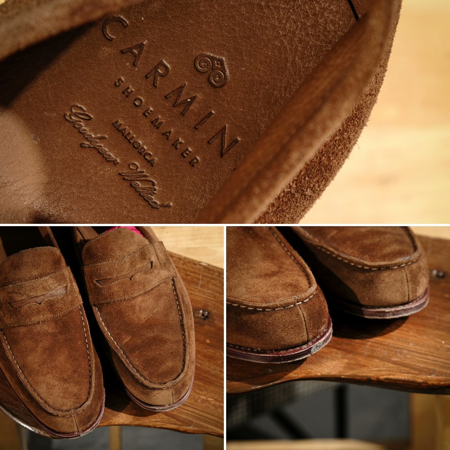 Carmina CARMINA Penny Loafer Snuff Suede UK10 Size US 12 / EU 45 - 7 Thumbnail
